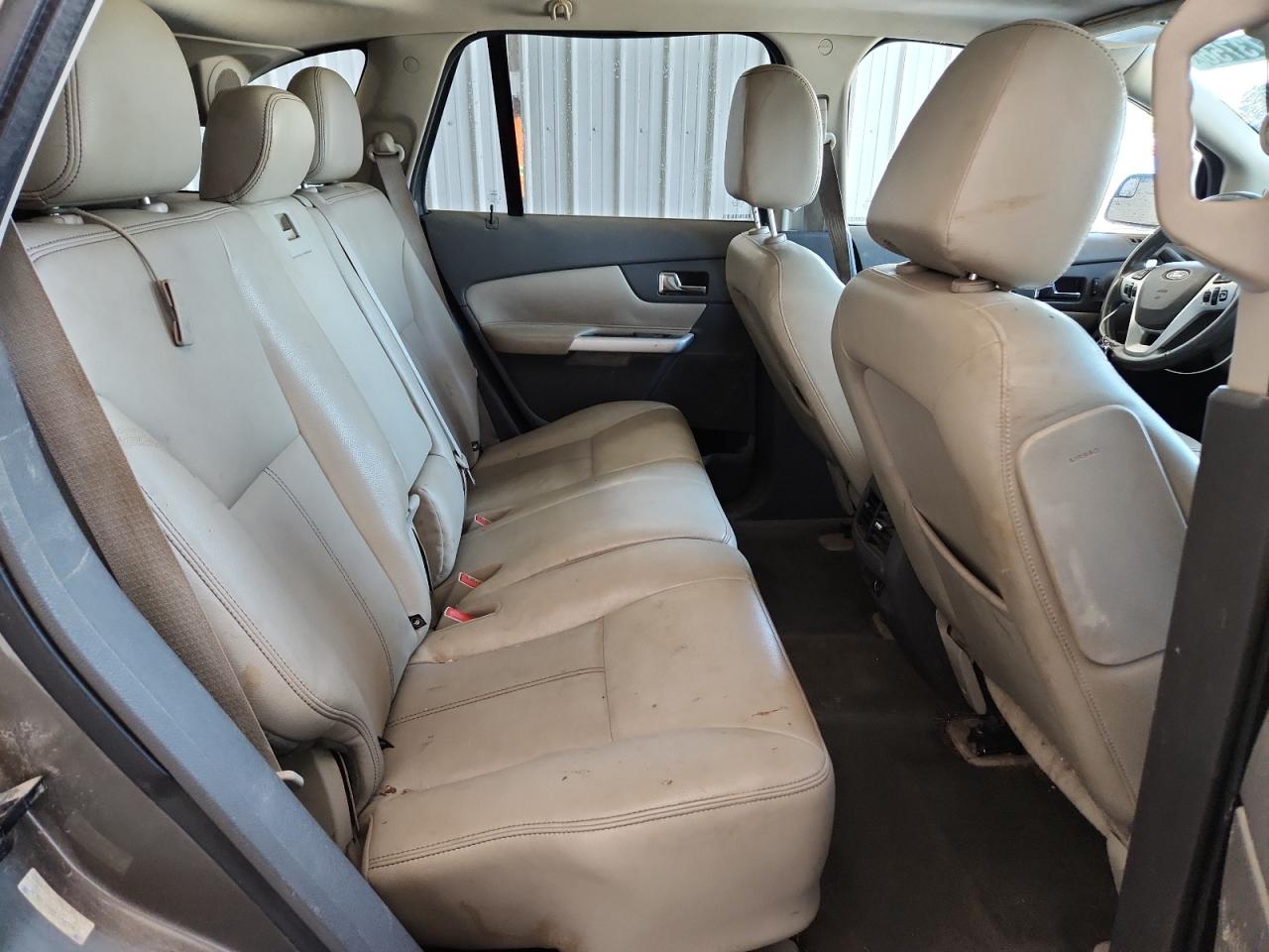 2012 Ford Edge Limited Tan vin: 2FMDK3K98CBA69882 Damage: Right Rear Seat, Stained, Permanent