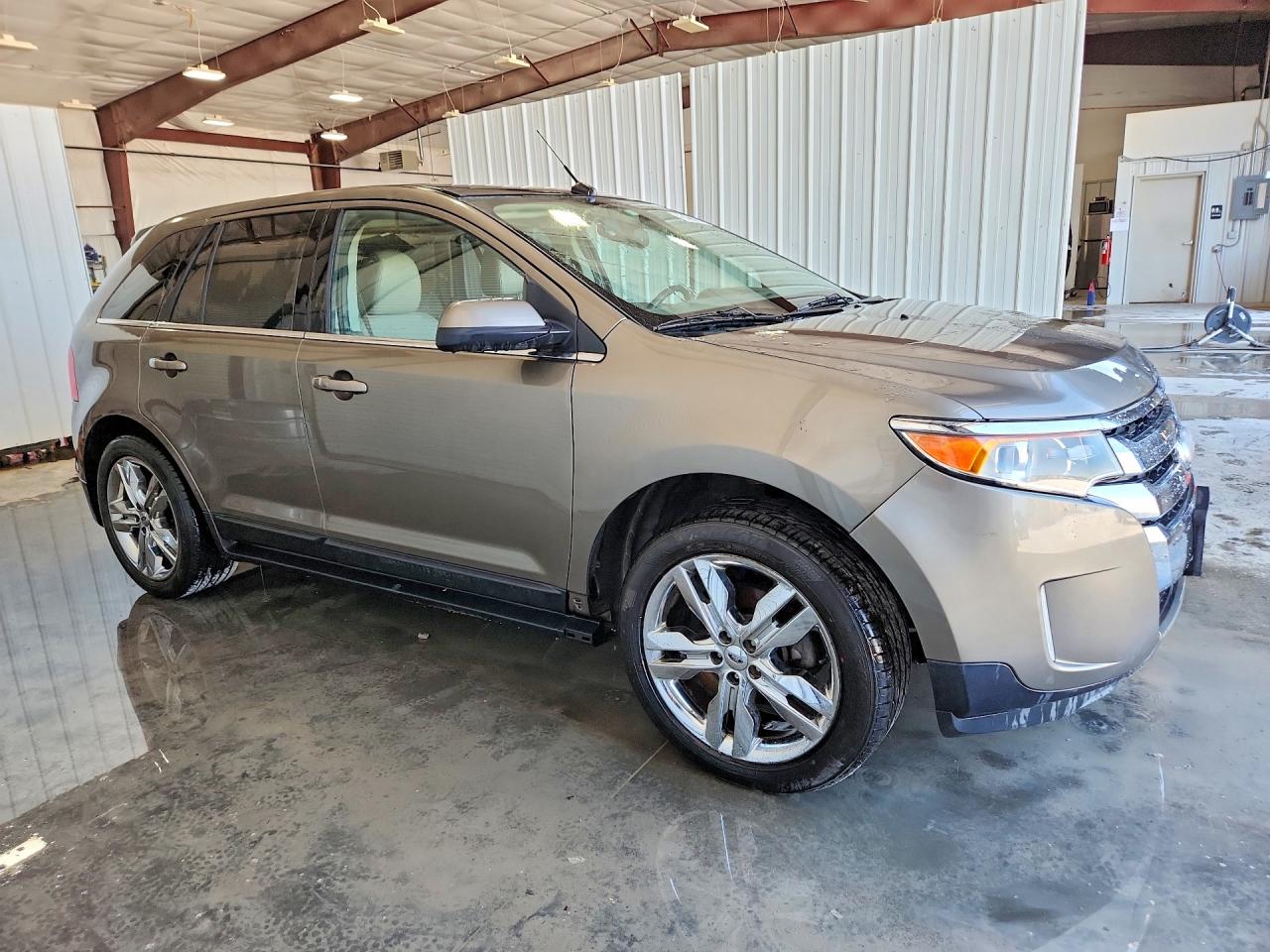 2012 Ford Edge Limited Tan vin: 2FMDK3K98CBA69882