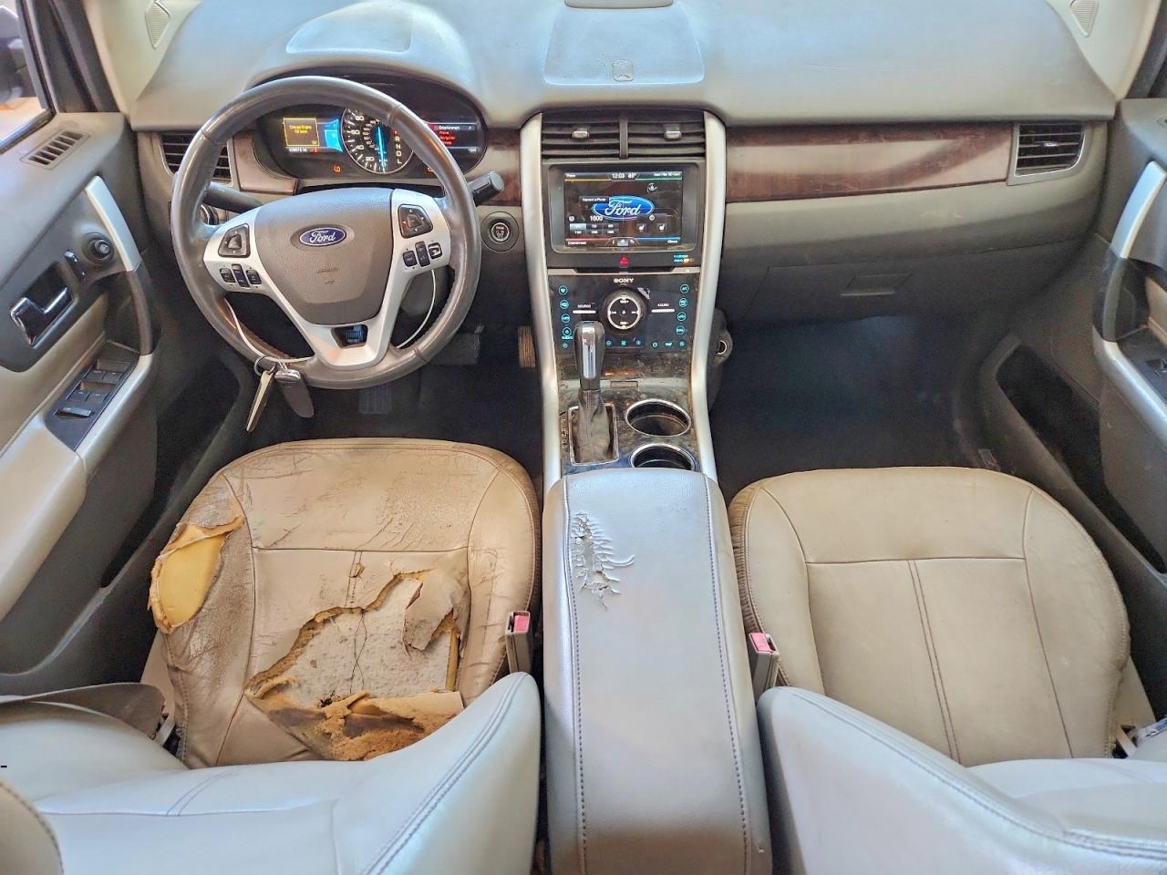 2012 Ford Edge Limited Tan vin: 2FMDK3K98CBA69882