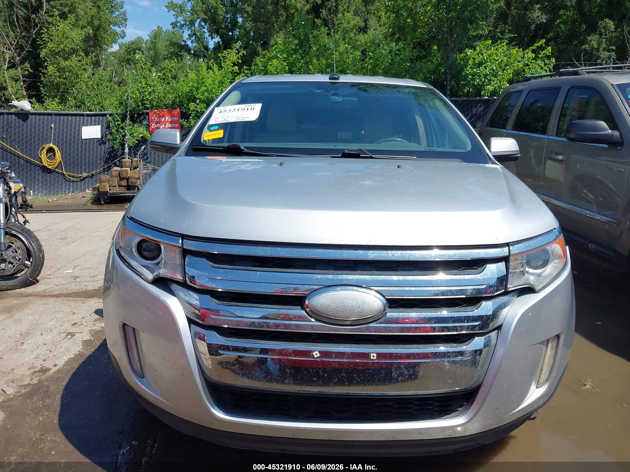 2012 Ford Edge Limited Silver vin: 2FMDK3K98CBA81062