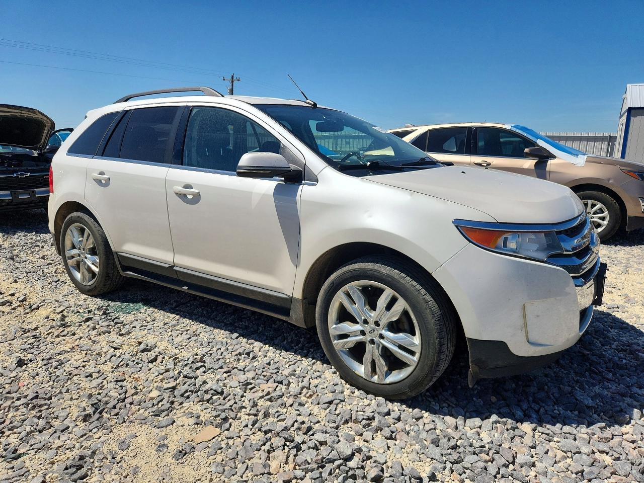 2013 Ford Edge Limited Silver vin: 2FMDK3K98DBB17494