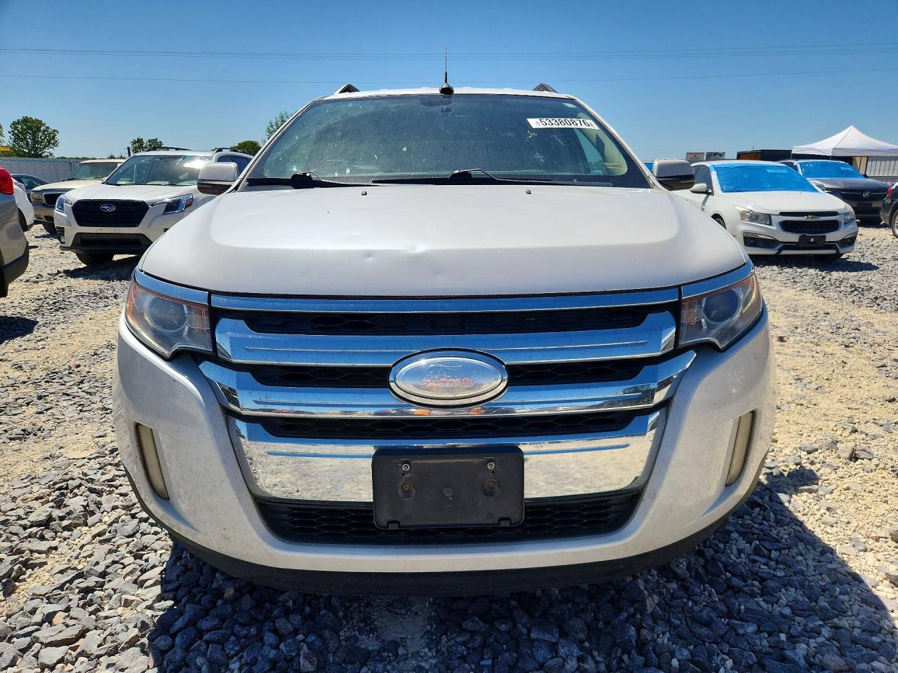 2013 Ford Edge Limited Silver vin: 2FMDK3K98DBB17494