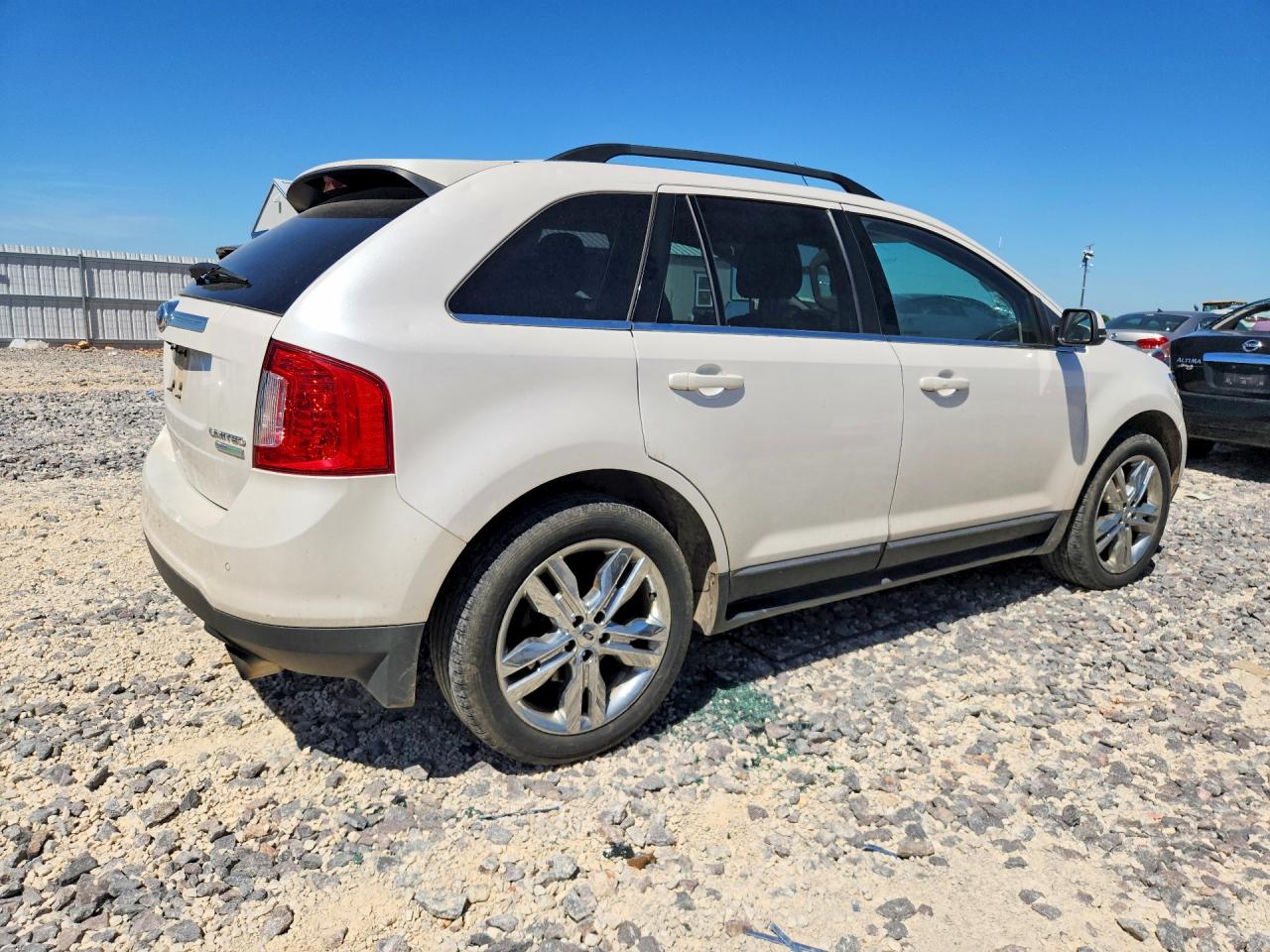 2013 Ford Edge Limited Silver vin: 2FMDK3K98DBB17494