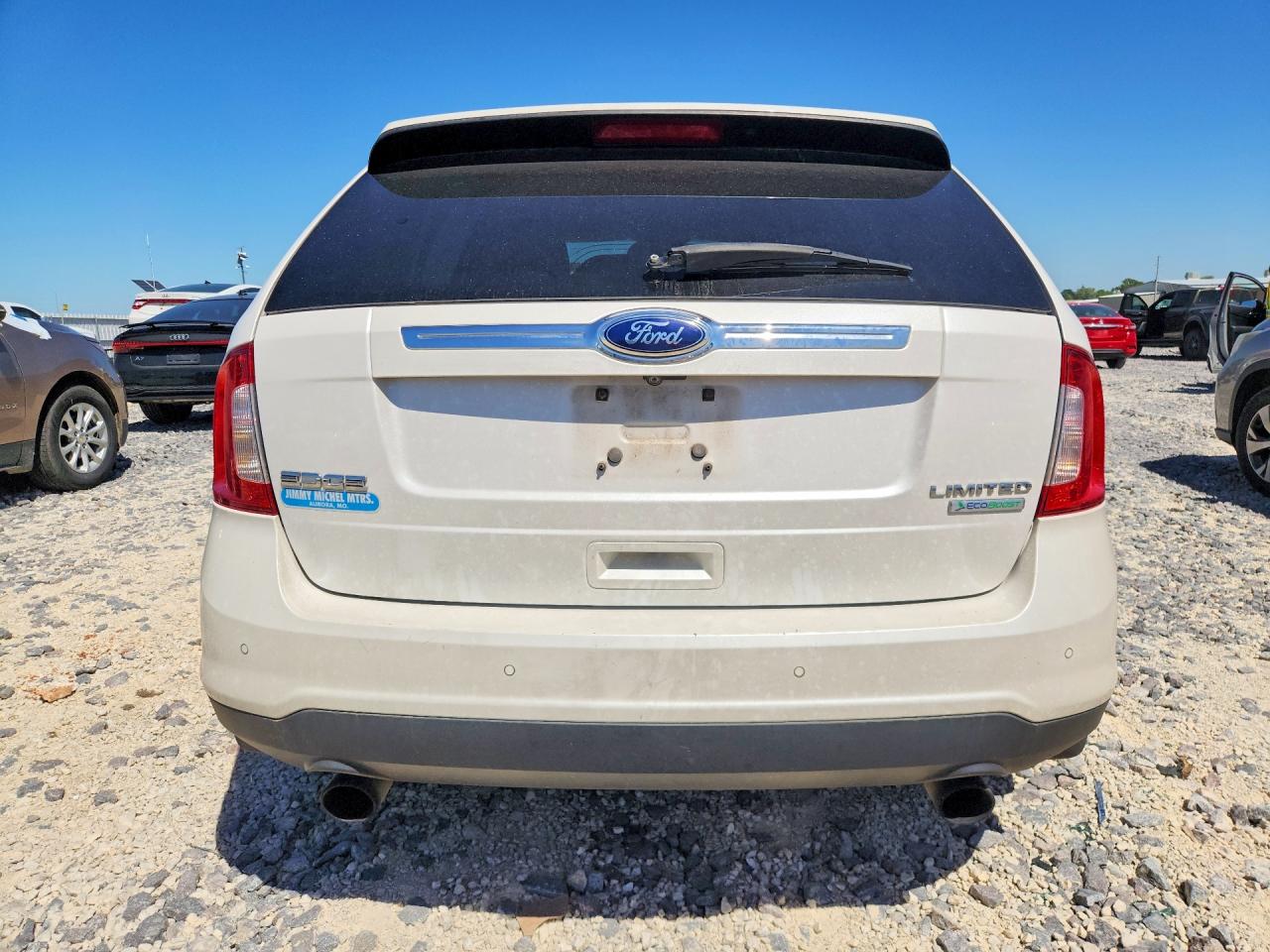 2013 Ford Edge Limited Silver vin: 2FMDK3K98DBB17494