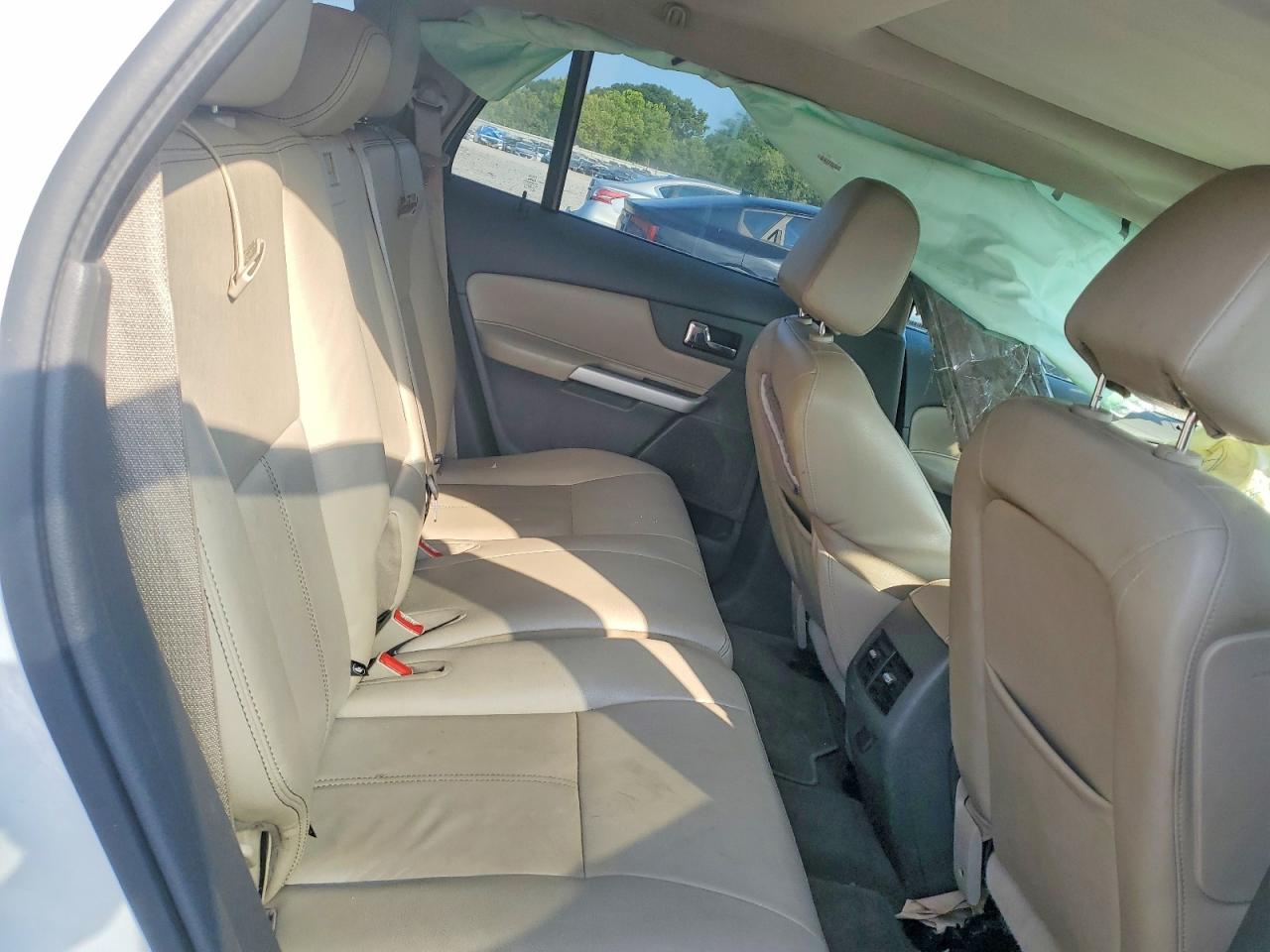 2012 Ford Edge Limited White vin: 2FMDK3K99CBA66683