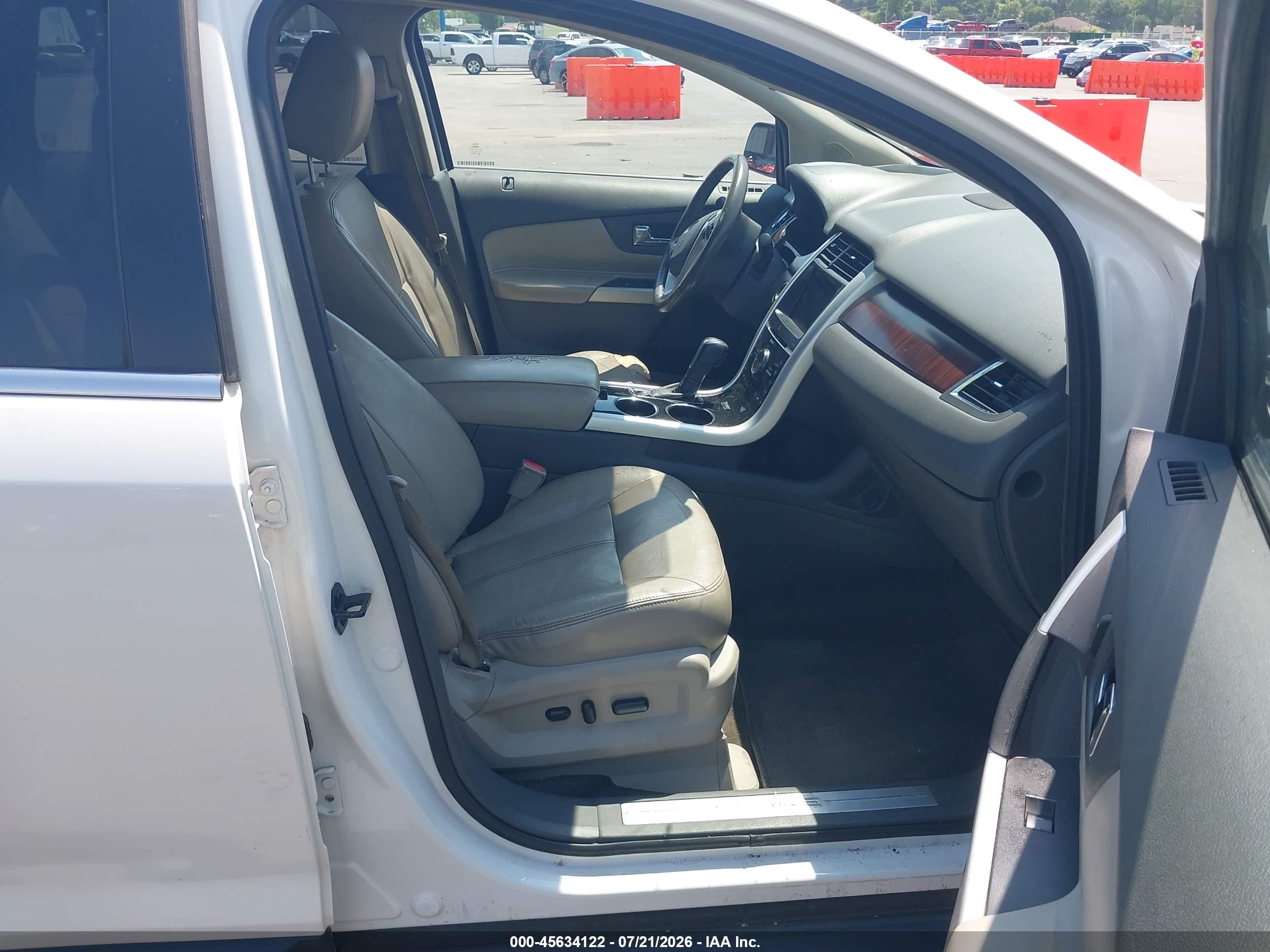 2013 Ford Edge Limited Белый vin: 2FMDK3K99DBA24225