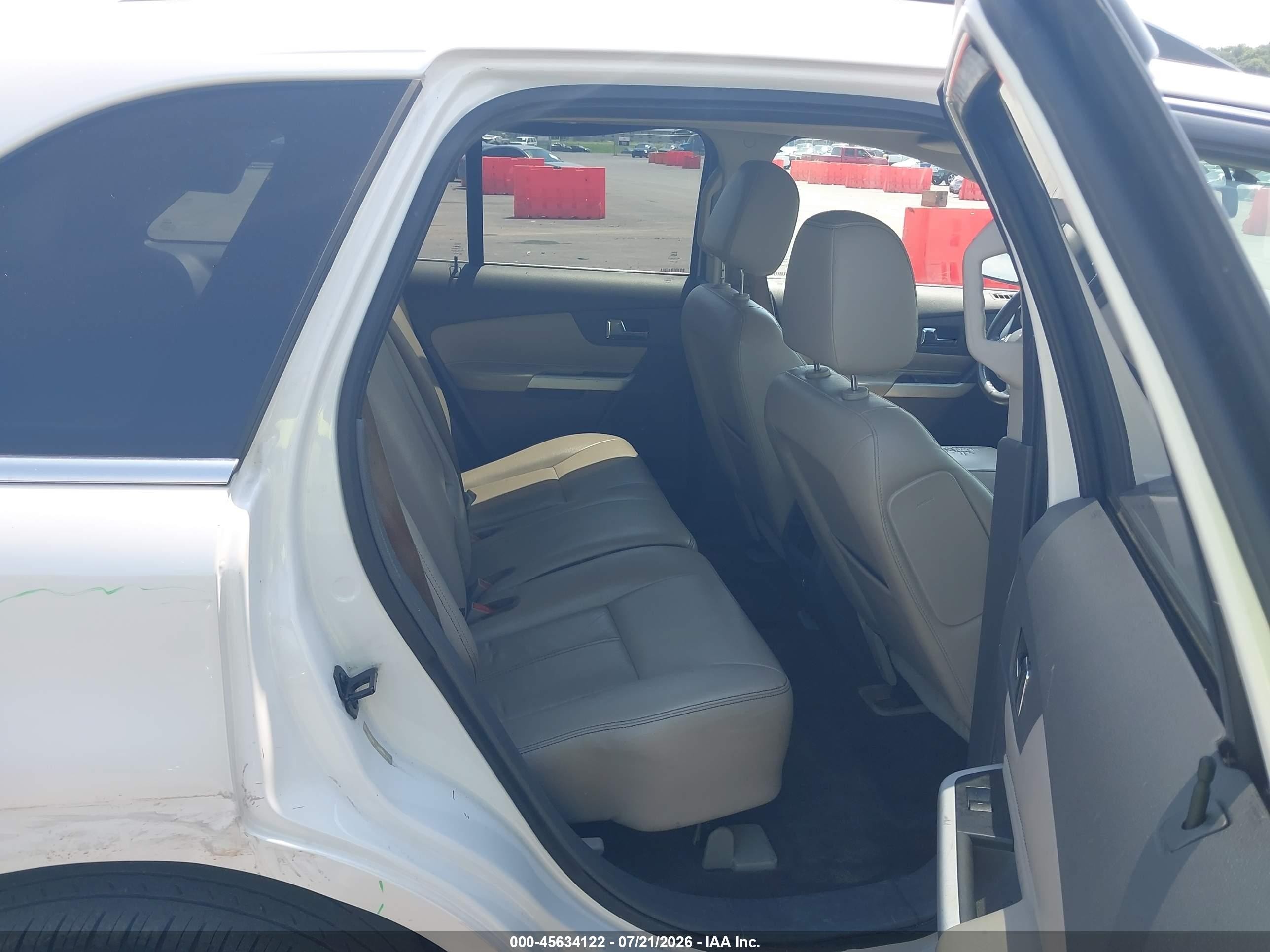 2013 Ford Edge Limited Белый vin: 2FMDK3K99DBA24225