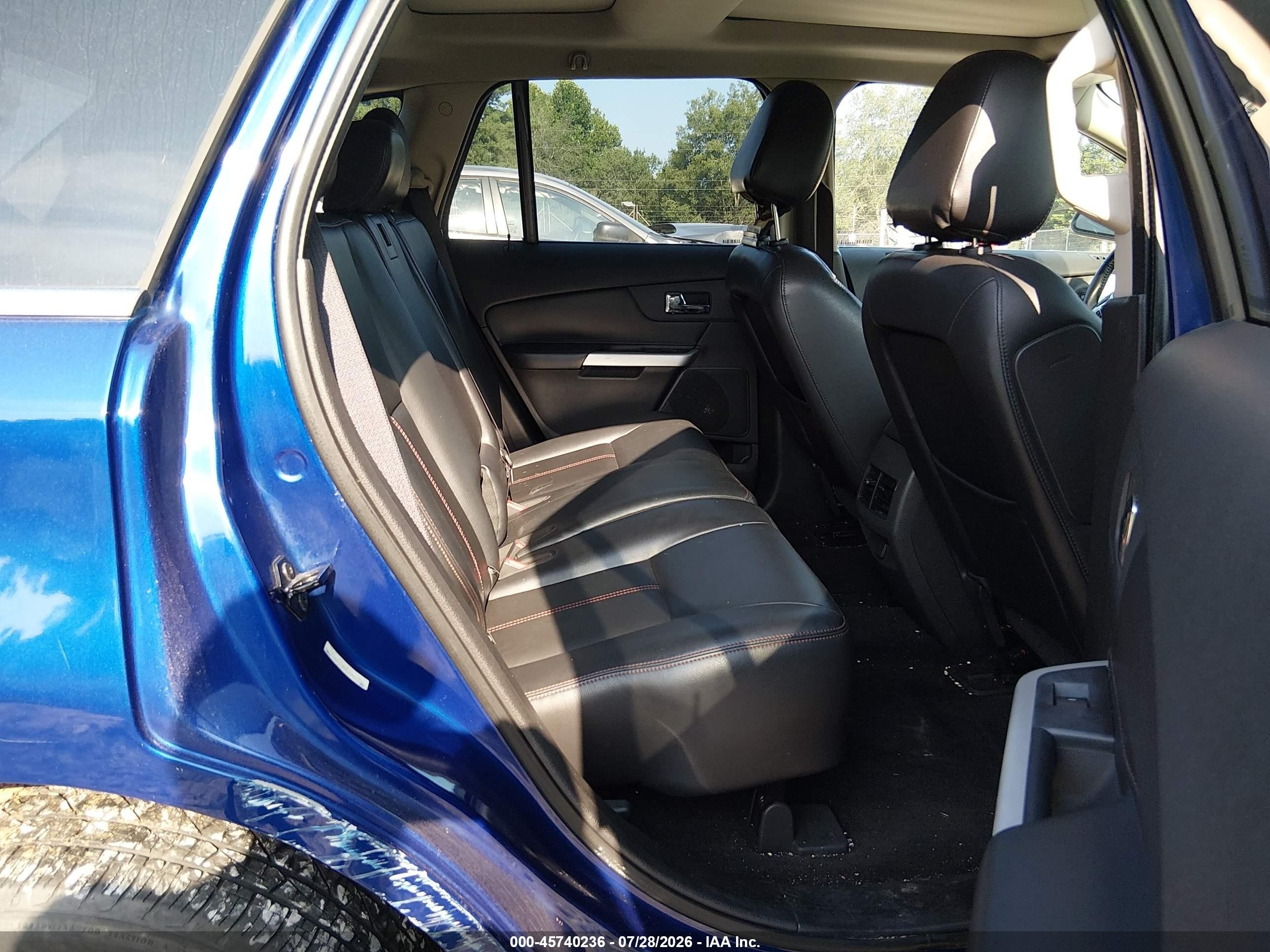2013 Ford Edge Limited Синий vin: 2FMDK3K99DBA43535