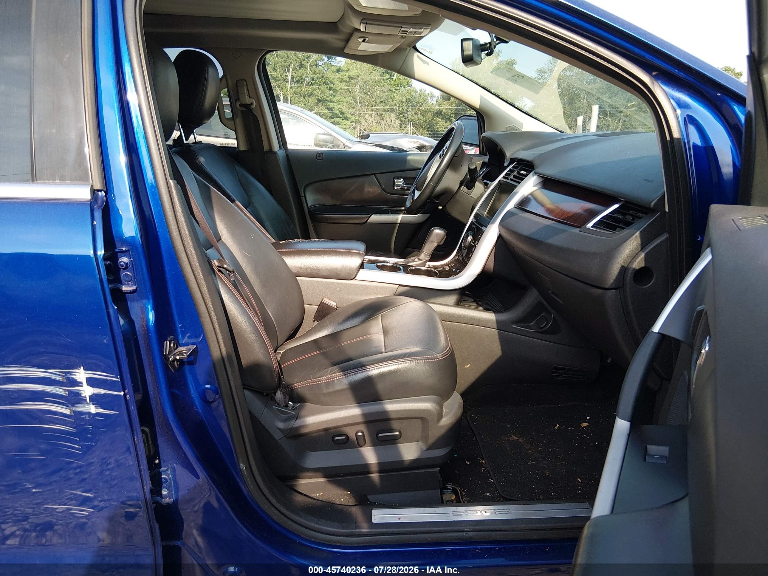 2013 Ford Edge Limited Синий vin: 2FMDK3K99DBA43535