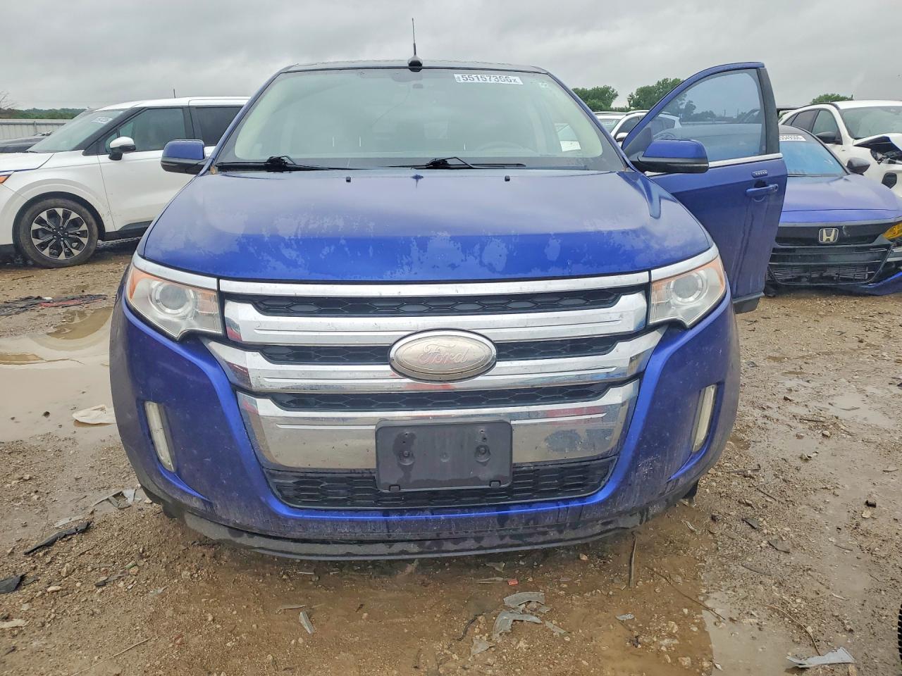 2013 Ford Edge Limited Blue vin: 2FMDK3K9XDBA04887