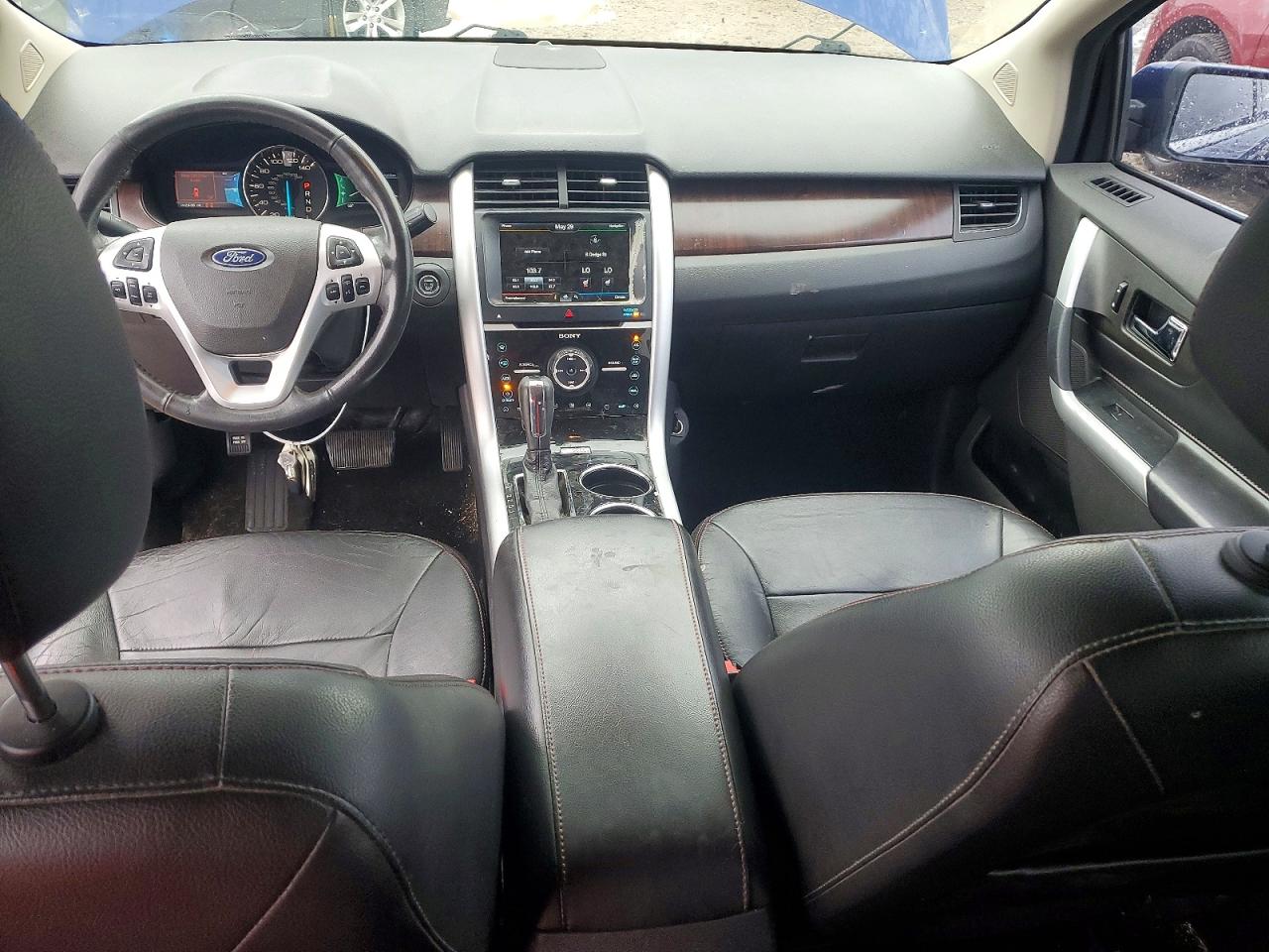 2013 Ford Edge Limited Blue vin: 2FMDK3K9XDBA04887