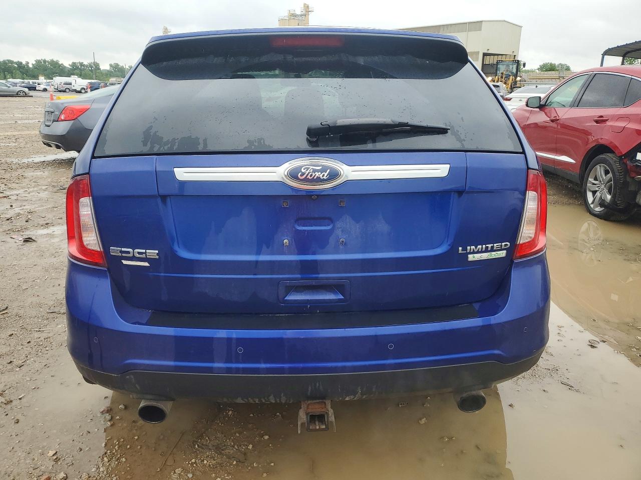 2013 Ford Edge Limited Blue vin: 2FMDK3K9XDBA04887