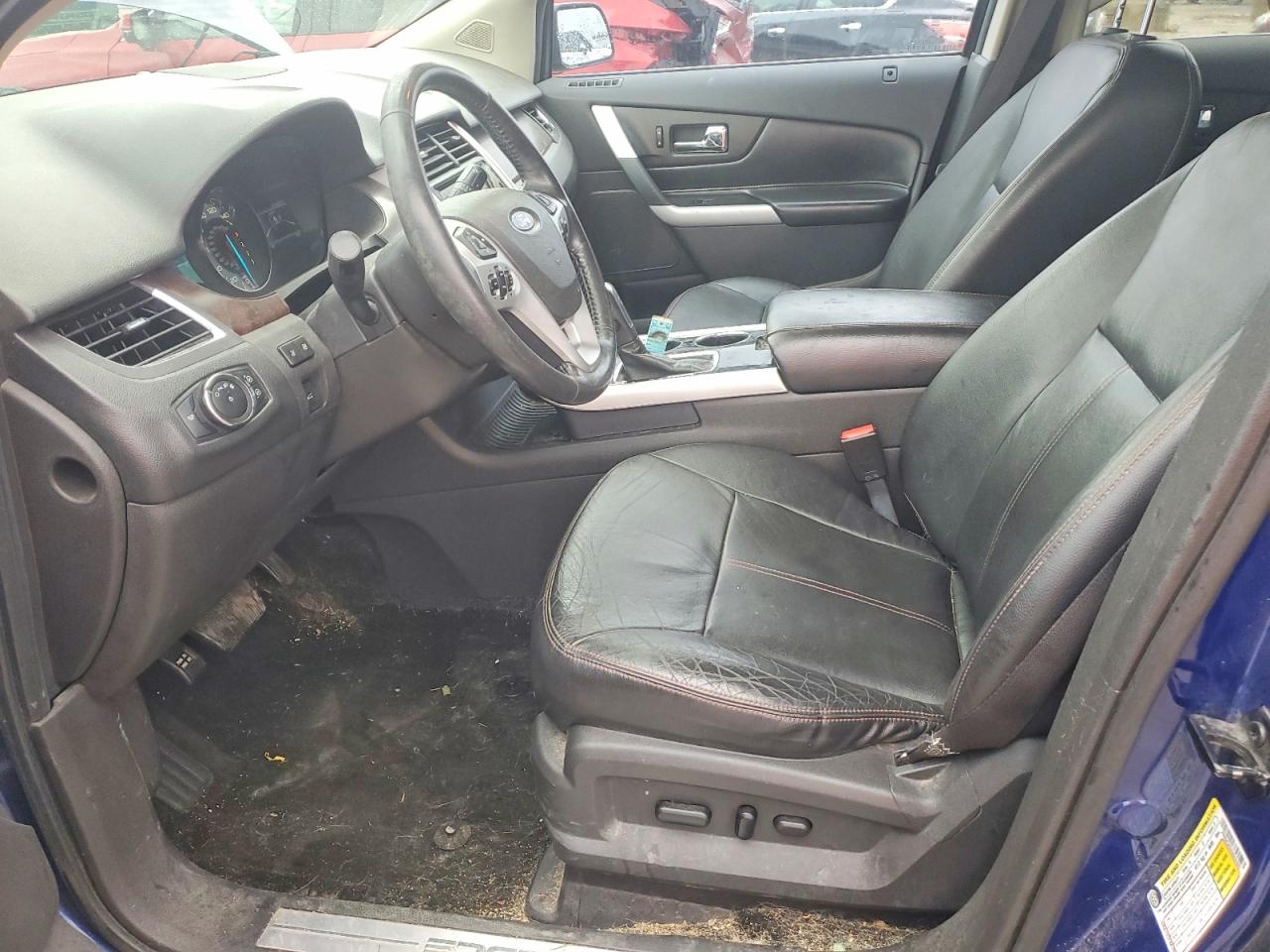 2013 Ford Edge Limited Blue vin: 2FMDK3K9XDBA04887