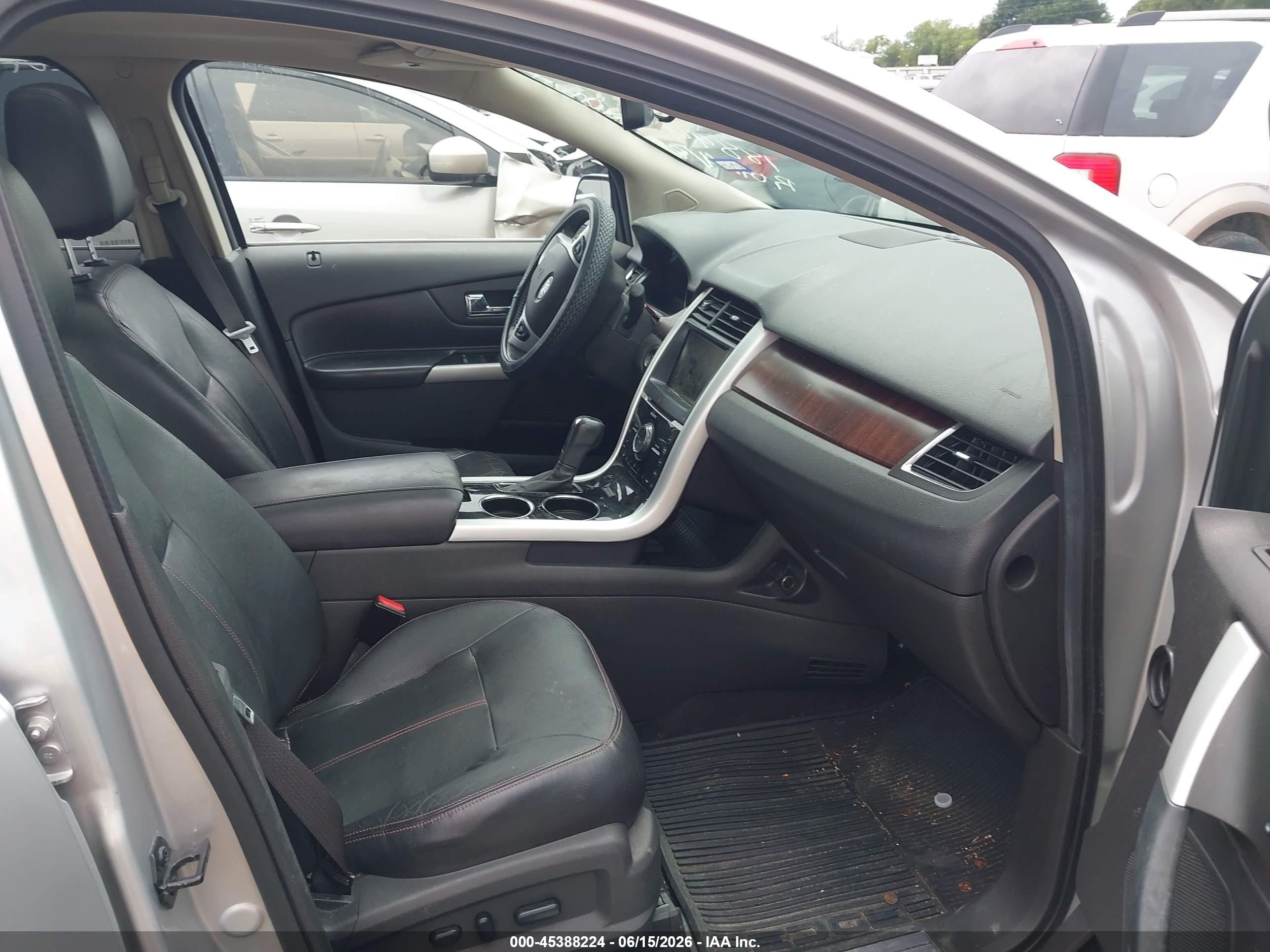 2013 Ford Edge Limited Silver vin: 2FMDK3K9XDBA18899