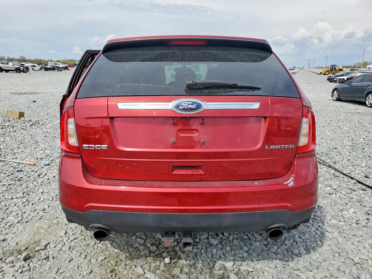 2013 Ford Edge Limited Red vin: 2FMDK3K9XDBA21169