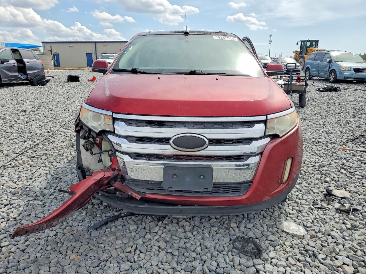 2013 Ford Edge Limited Red vin: 2FMDK3K9XDBA21169