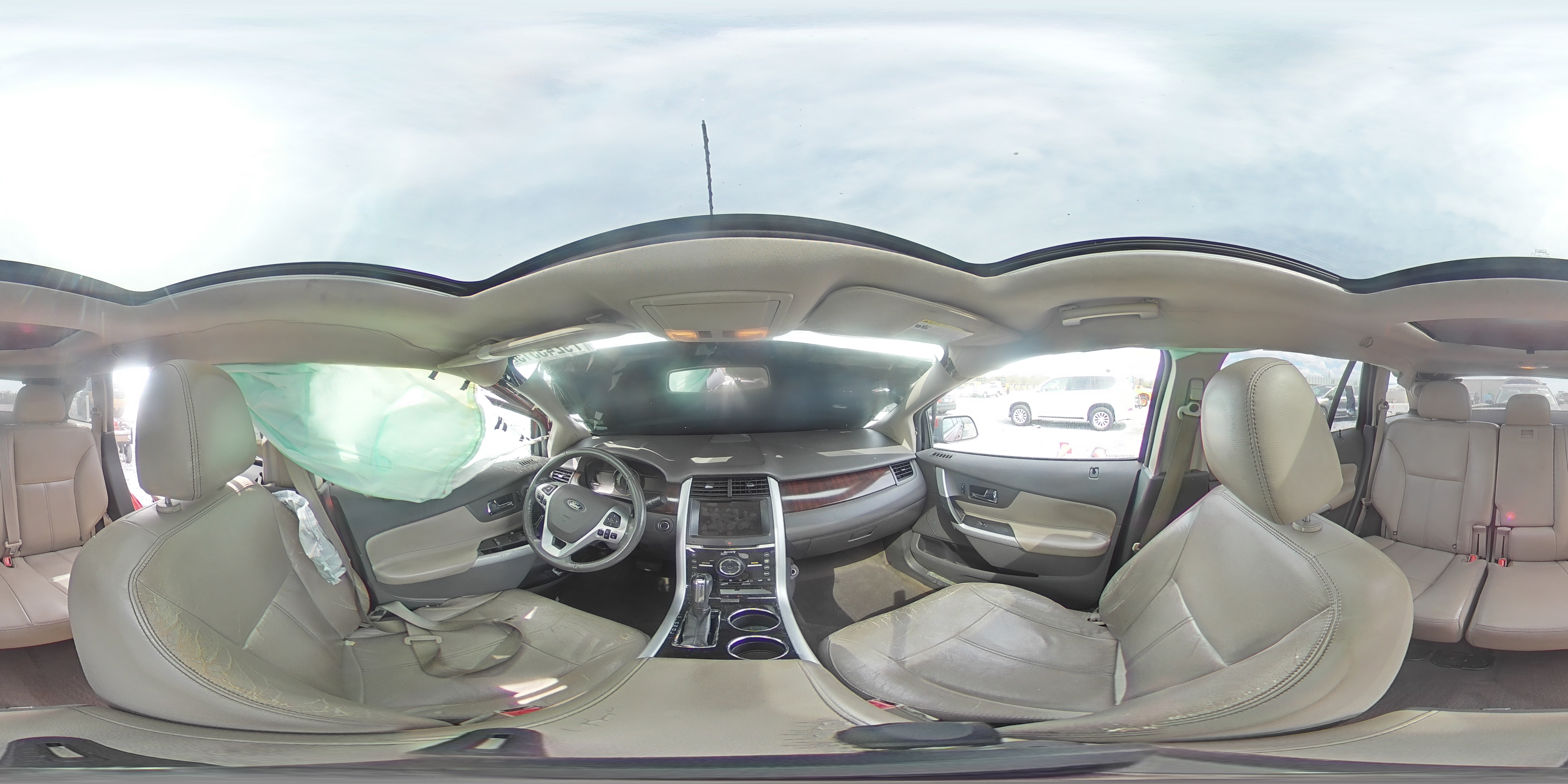 2013 Ford Edge Limited Red vin: 2FMDK3K9XDBA21169