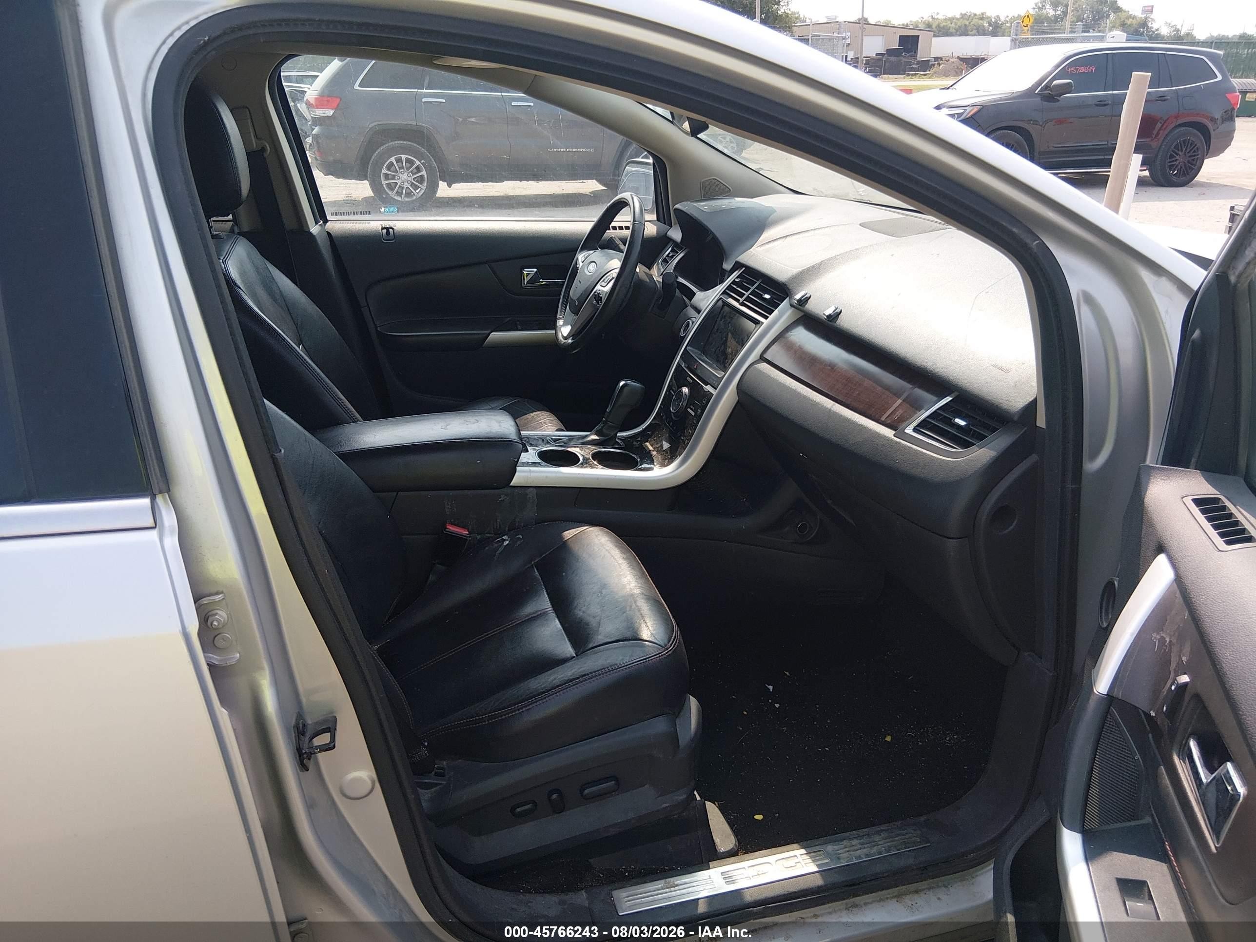 2013 Ford Edge Limited Silver vin: 2FMDK3K9XDBA64040