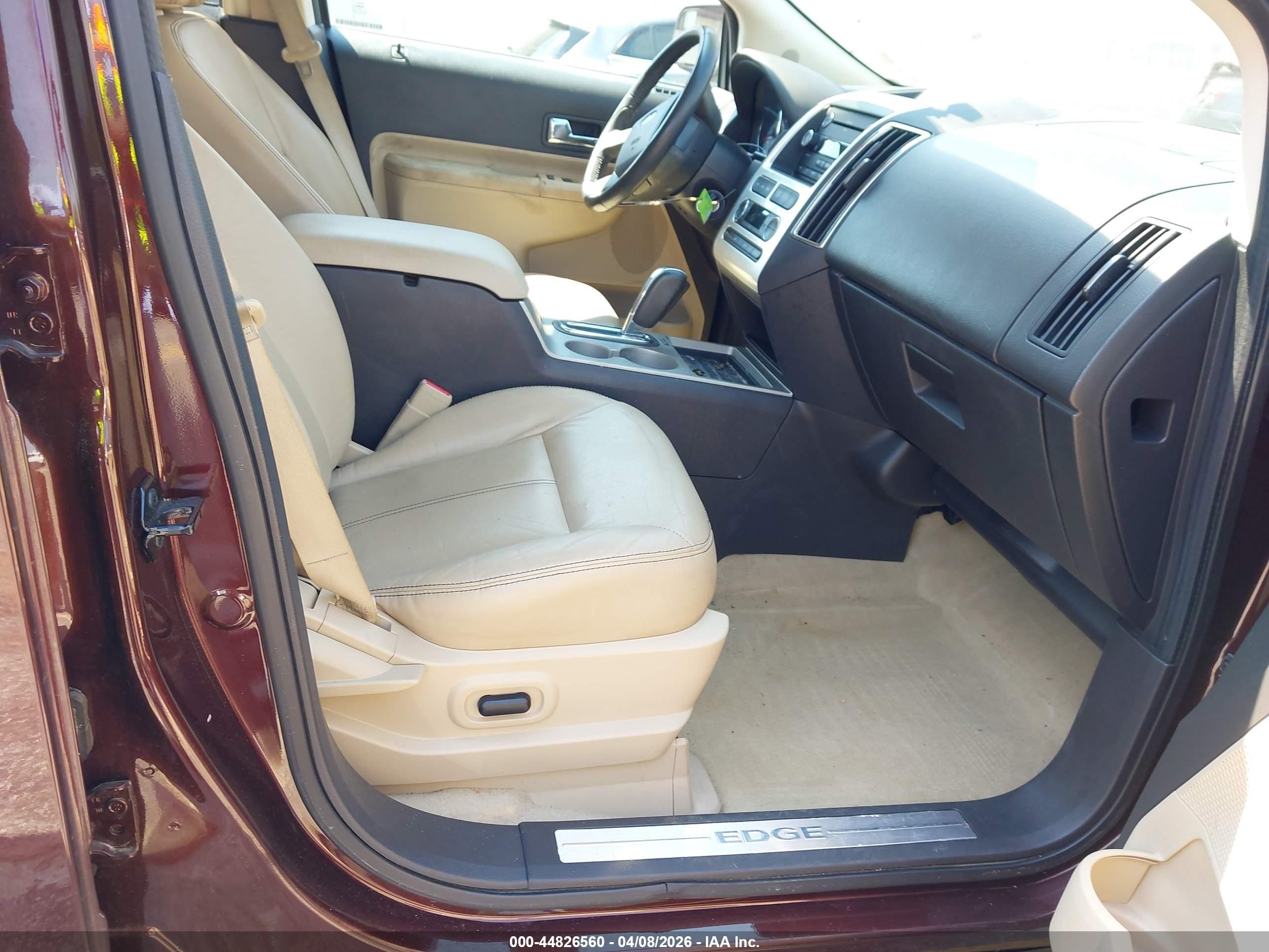 2010 Ford Edge Limited Burgundy vin: 2FMDK3KC0ABA22855