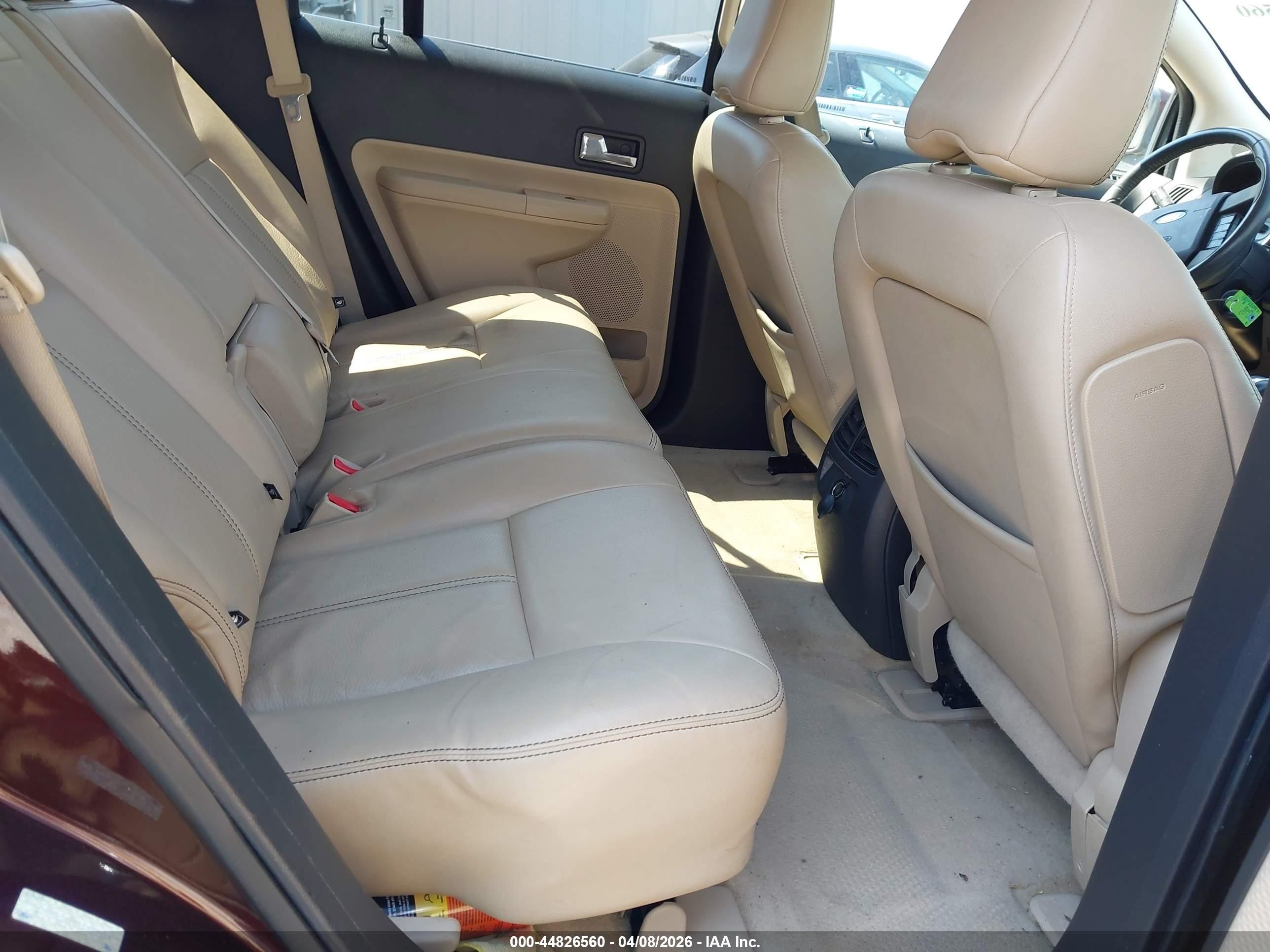 2010 Ford Edge Limited Burgundy vin: 2FMDK3KC0ABA22855