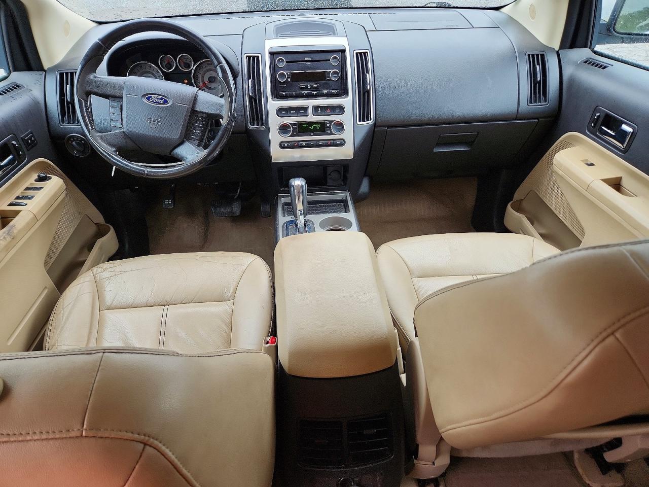 2010 Ford Edge Limited White vin: 2FMDK3KC0ABA32365
