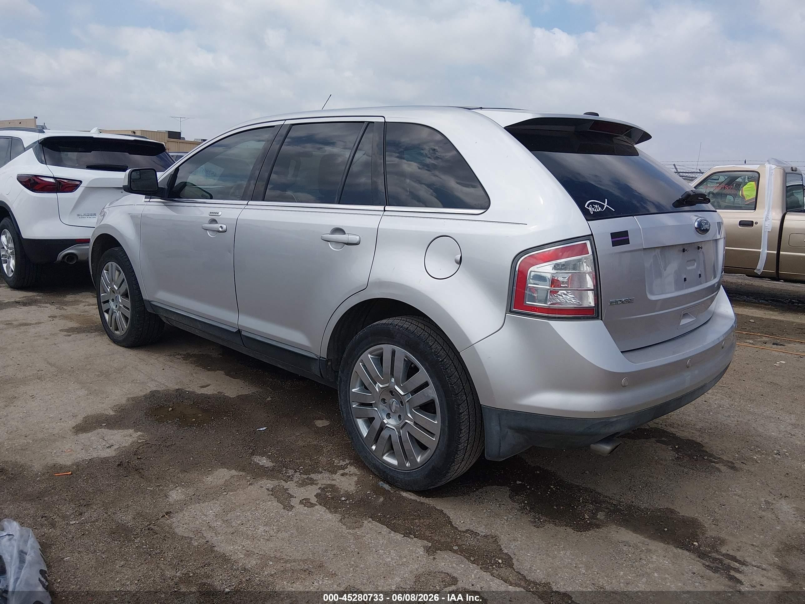 2010 Ford Edge Limited Серебряный vin: 2FMDK3KC0ABA45925