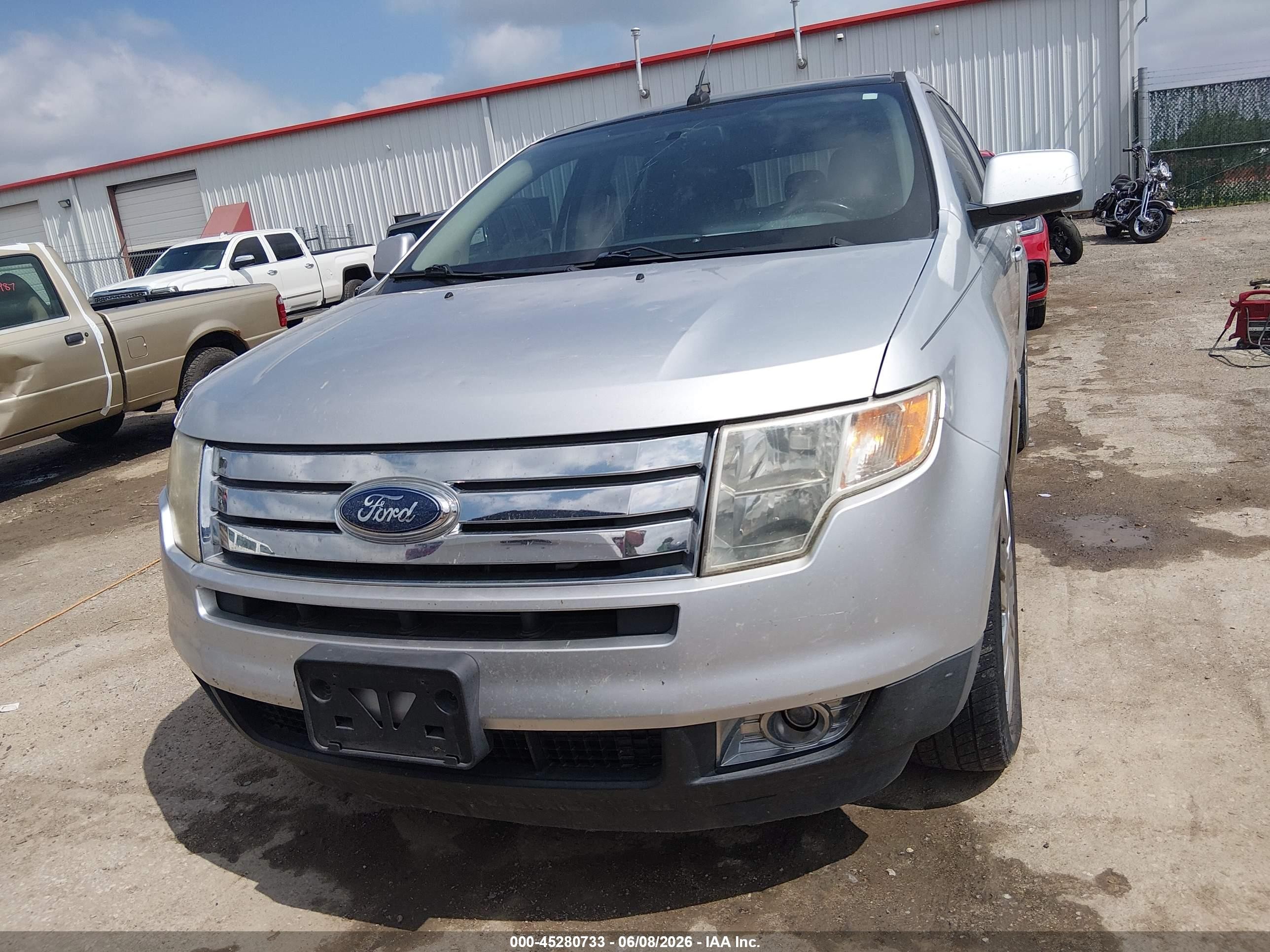2010 Ford Edge Limited Серебряный vin: 2FMDK3KC0ABA45925