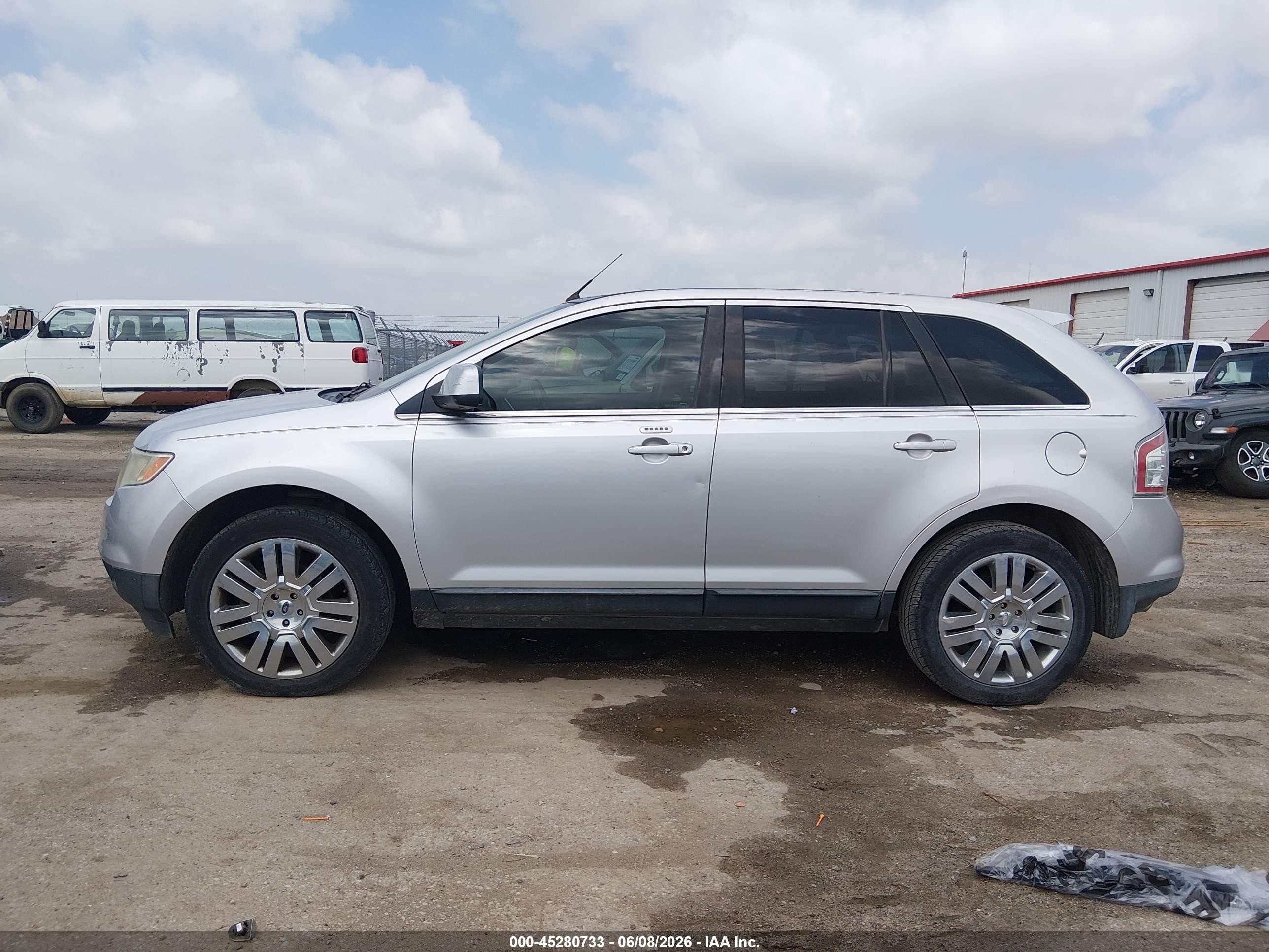 2010 Ford Edge Limited Серебряный vin: 2FMDK3KC0ABA45925