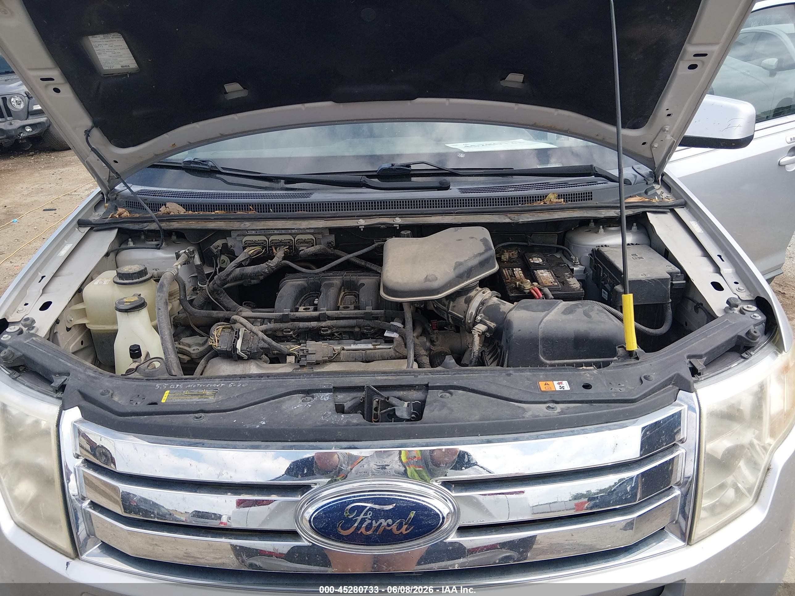 2010 Ford Edge Limited Серебряный vin: 2FMDK3KC0ABA45925