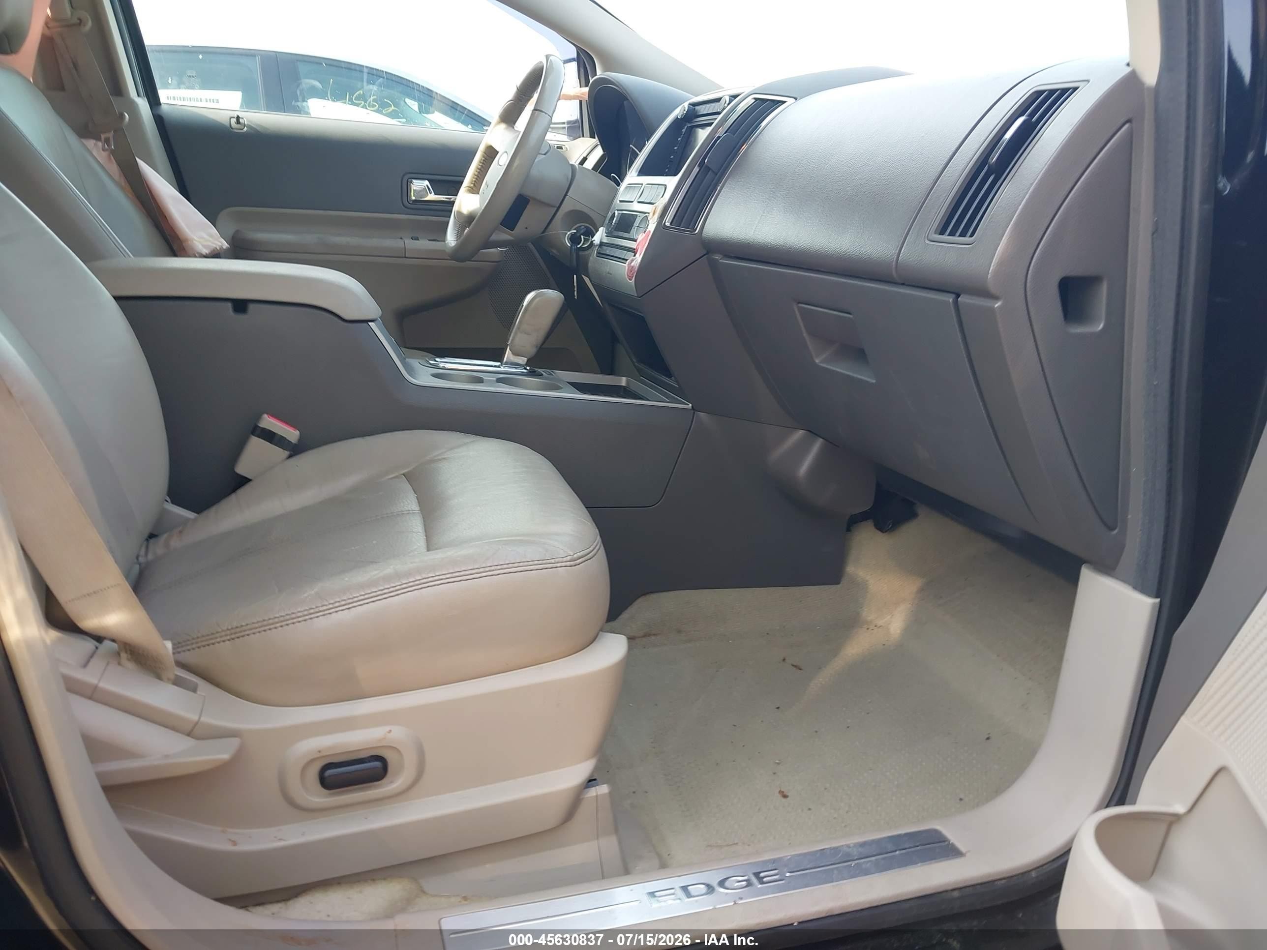 2010 Ford Edge Limited Black vin: 2FMDK3KC0ABB11714