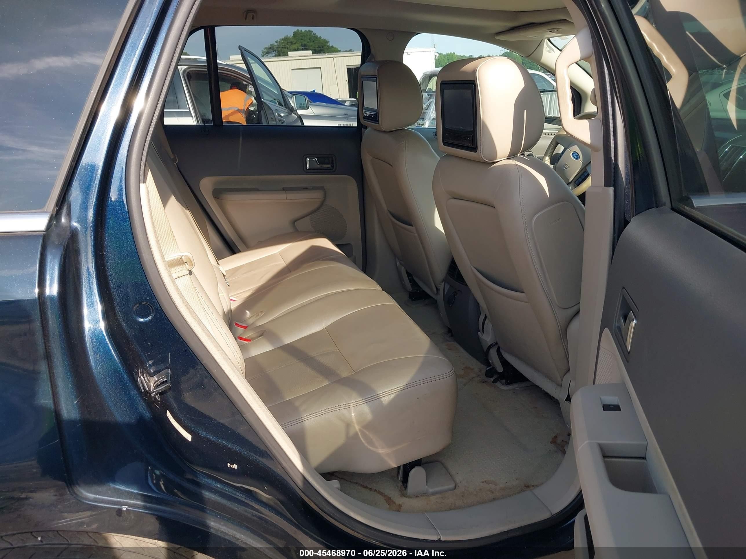 2010 Ford Edge Limited Синий vin: 2FMDK3KC0ABB27038