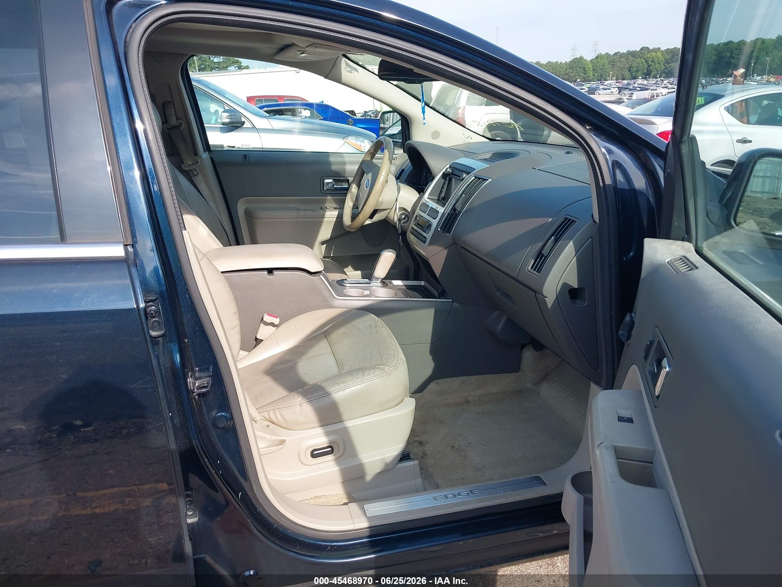 2010 Ford Edge Limited Синий vin: 2FMDK3KC0ABB27038