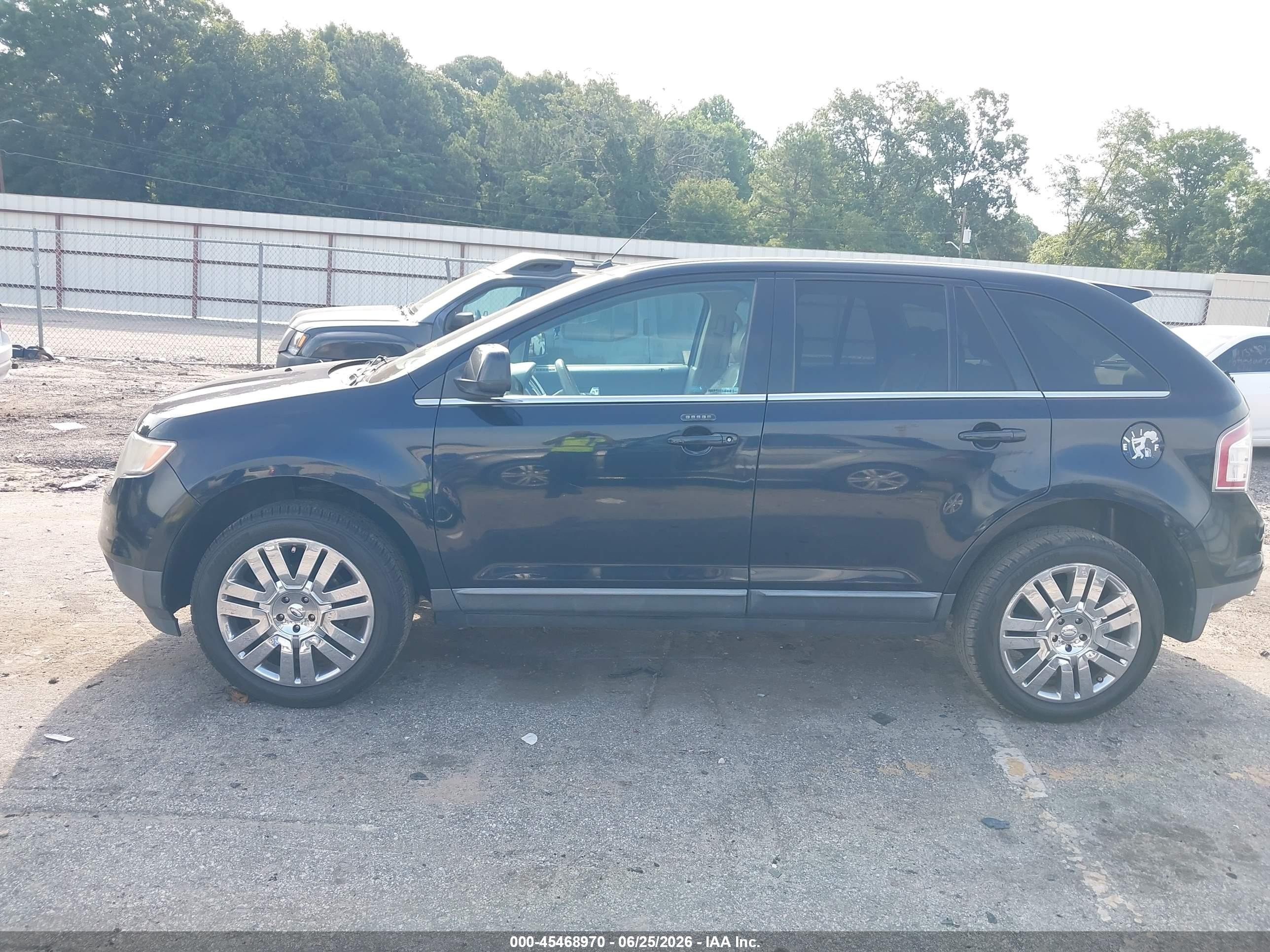2010 Ford Edge Limited Синий vin: 2FMDK3KC0ABB27038