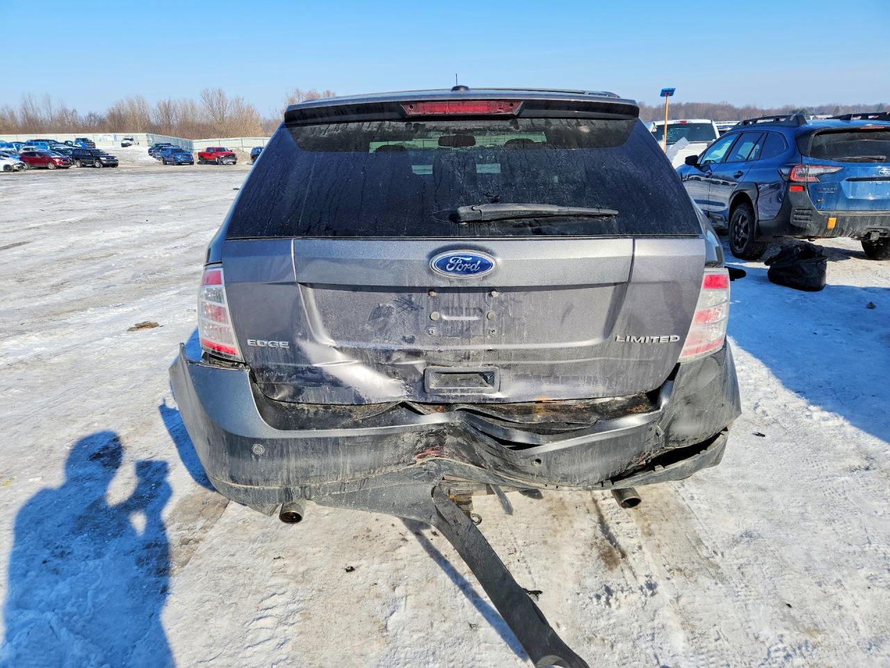 2010 Ford Edge Limited Gray vin: 2FMDK3KC0ABB54532