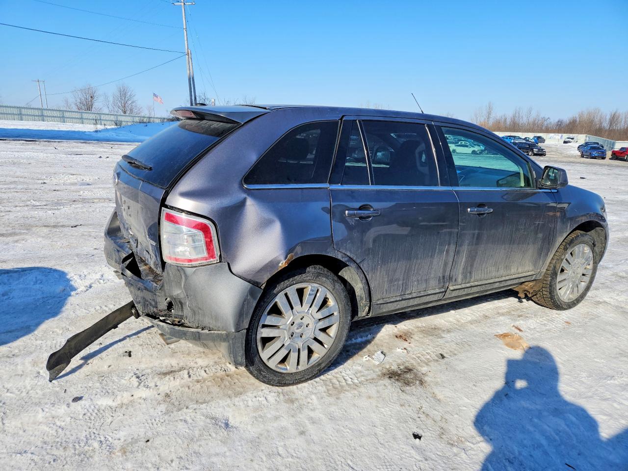 2010 Ford Edge Limited Gray vin: 2FMDK3KC0ABB54532