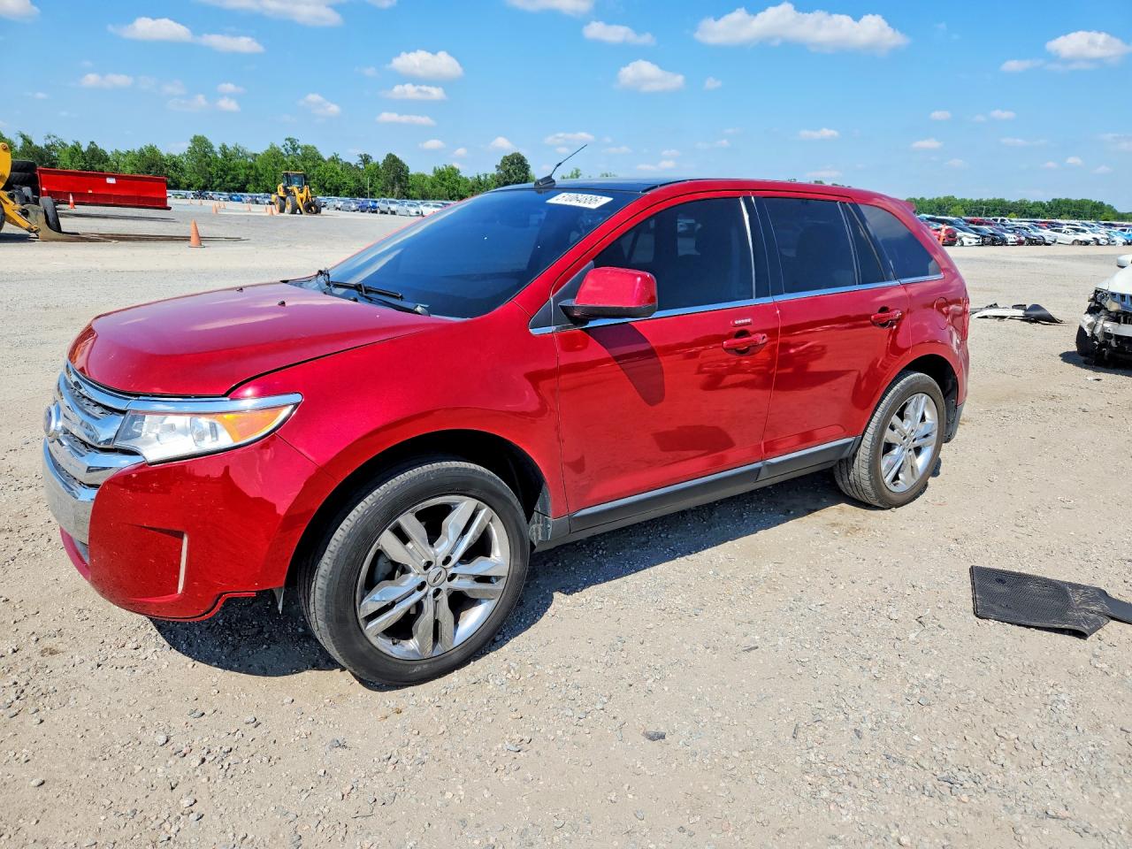 2011 Ford Edge Limited Бордовый vin: 2FMDK3KC0BBA14904