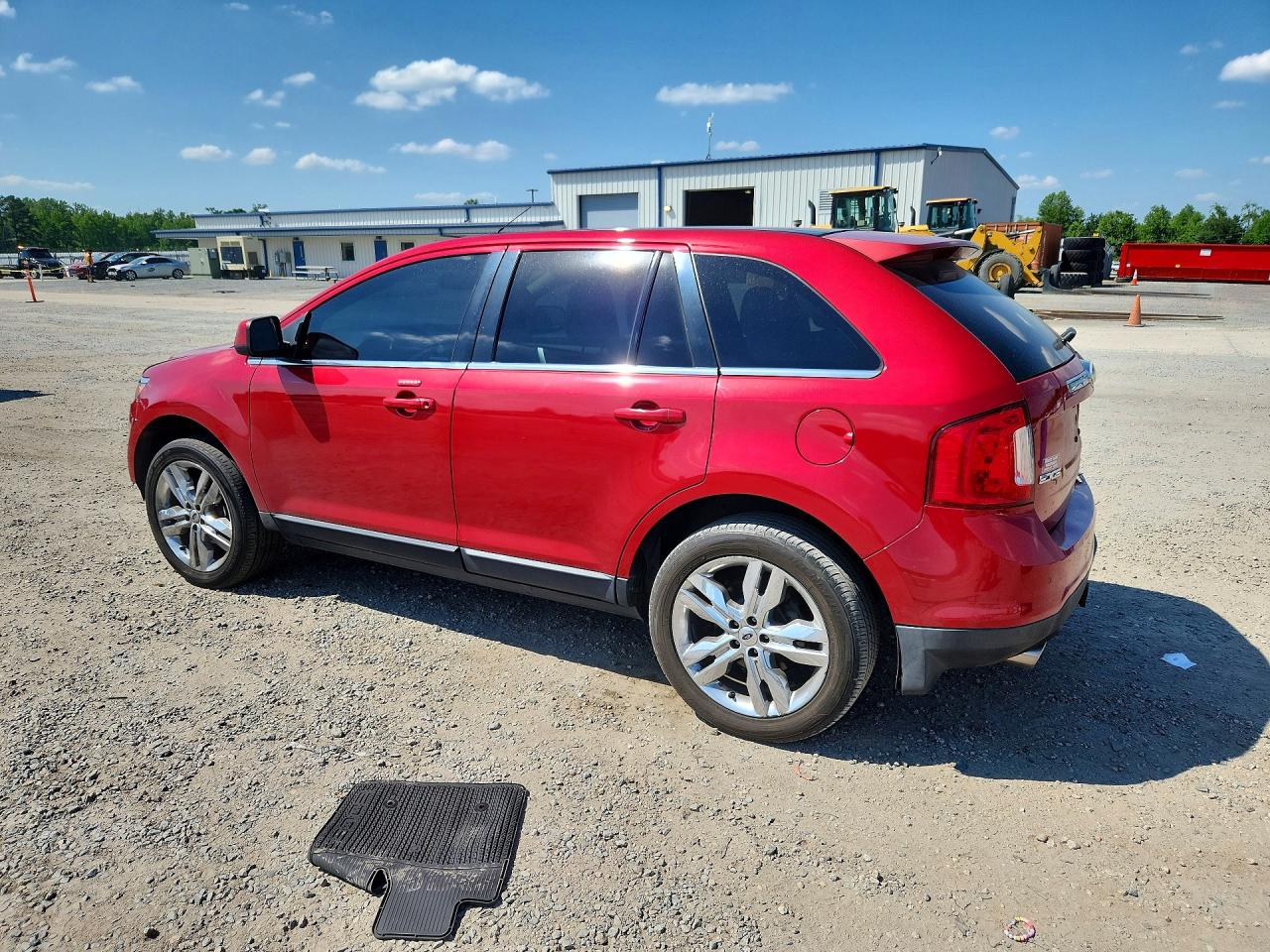 2011 Ford Edge Limited Бордовый vin: 2FMDK3KC0BBA14904