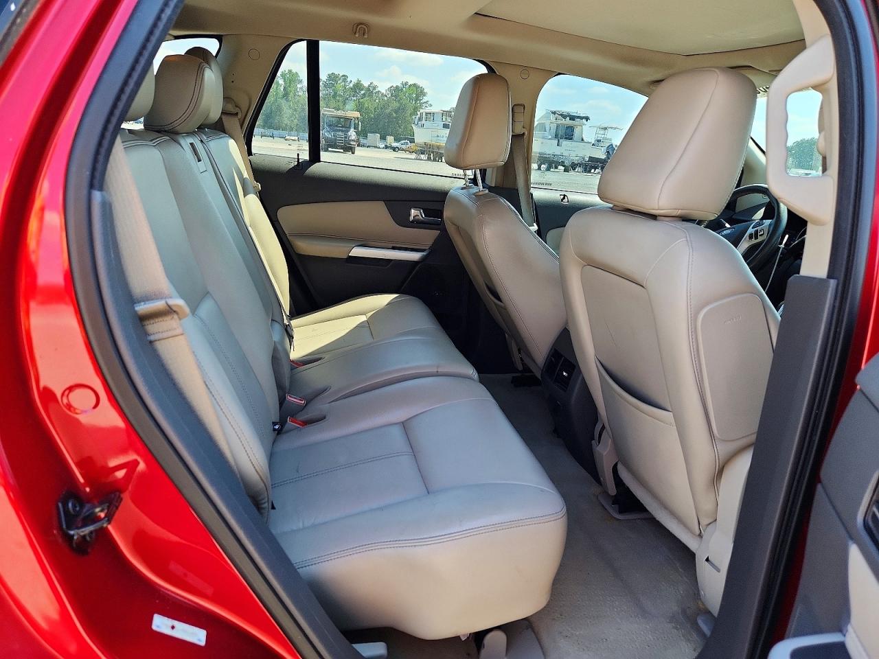 2011 Ford Edge Limited Бордовый vin: 2FMDK3KC0BBA14904