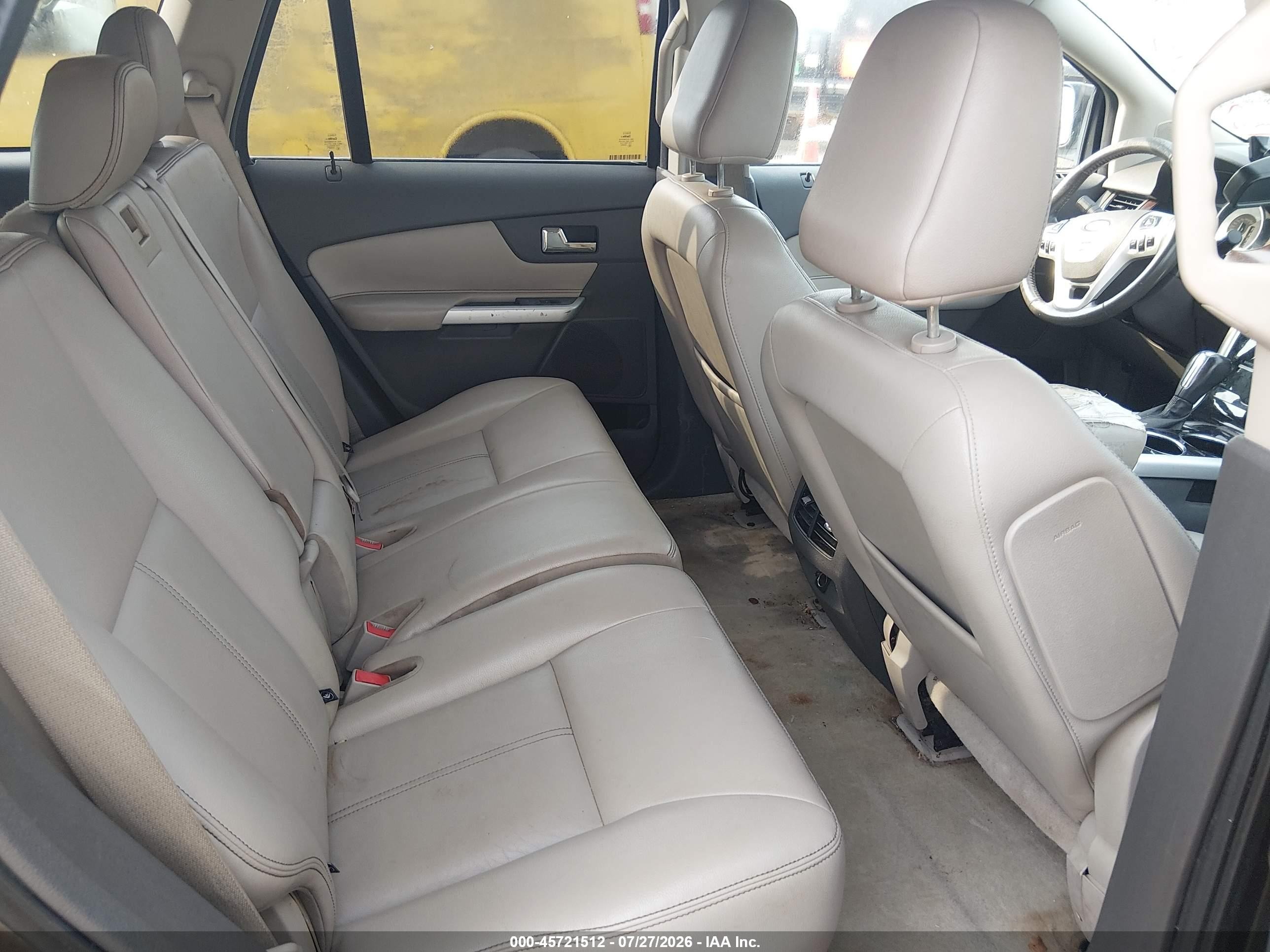 2011 Ford Edge Limited Коричневый vin: 2FMDK3KC0BBA83673
