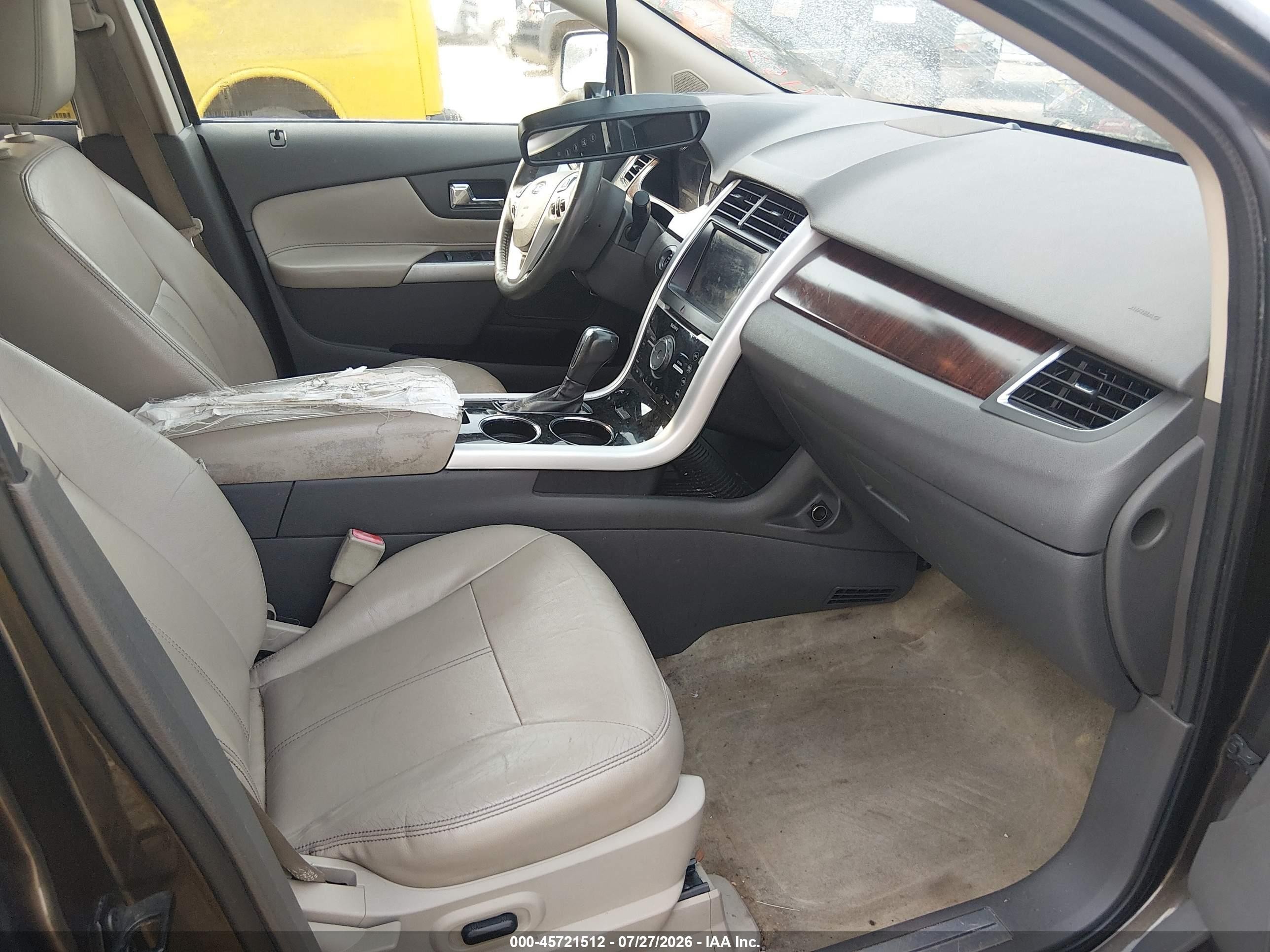 2011 Ford Edge Limited Коричневый vin: 2FMDK3KC0BBA83673