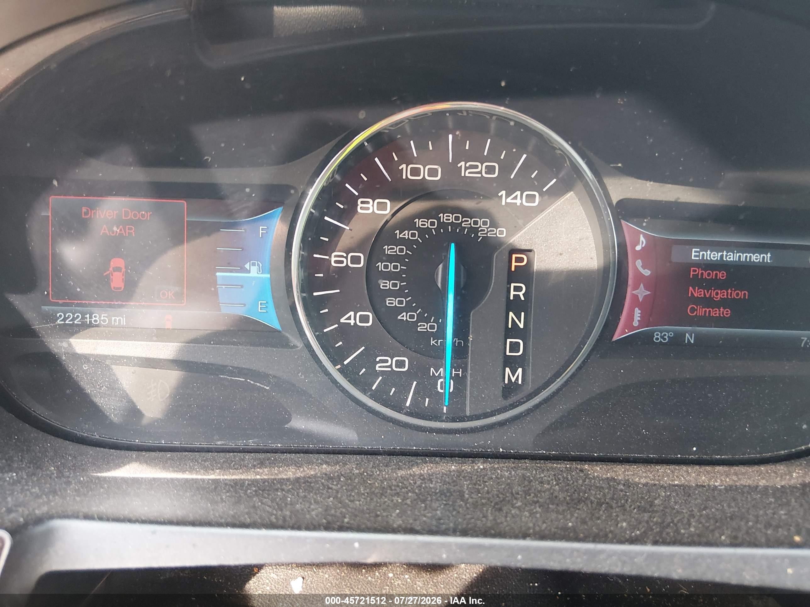 2011 Ford Edge Limited Коричневый vin: 2FMDK3KC0BBA83673