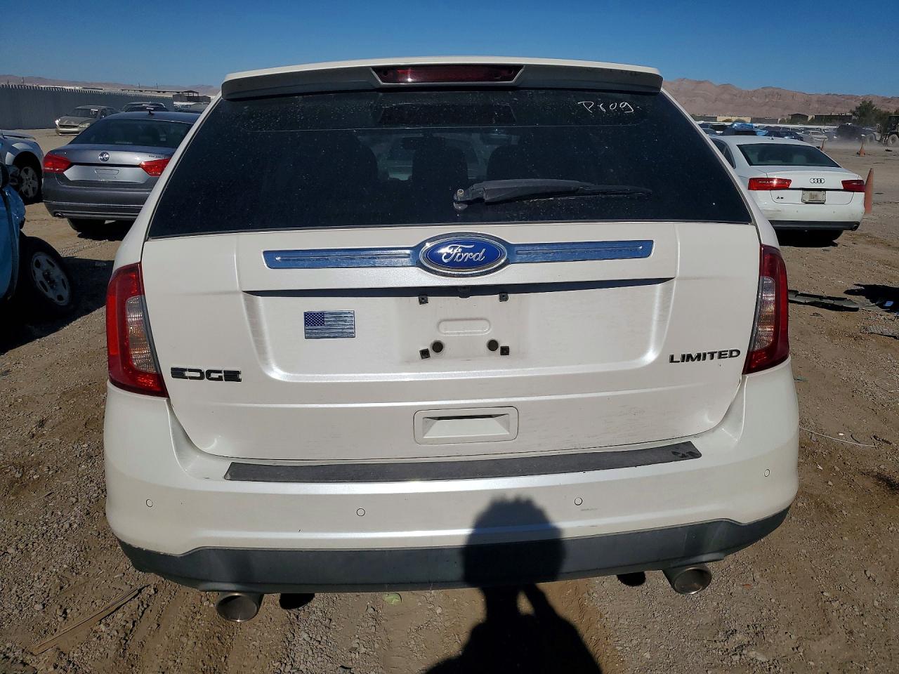 2011 Ford Edge Limited White vin: 2FMDK3KC0BBB03954