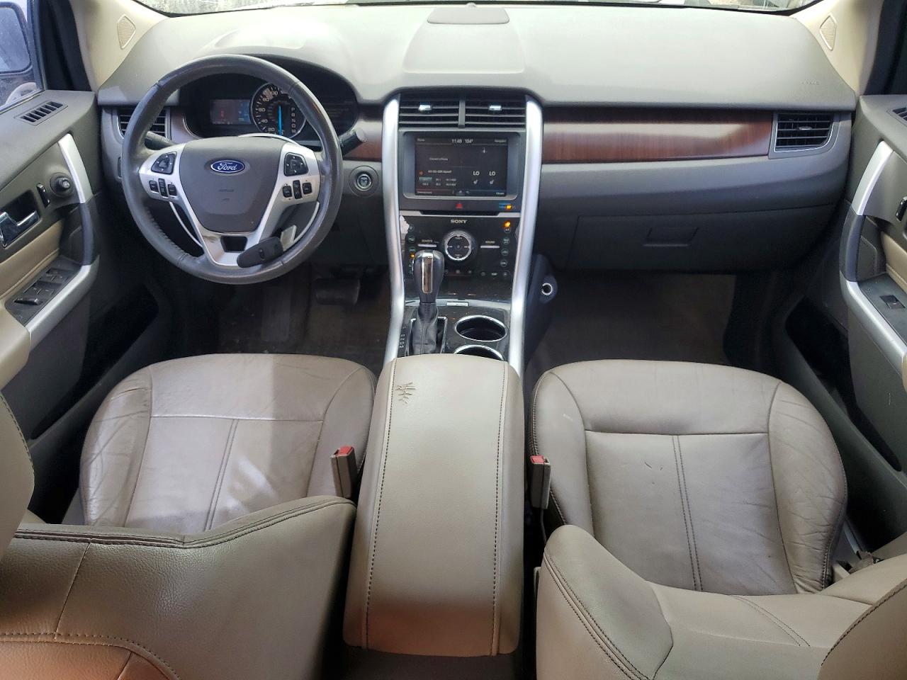 2011 Ford Edge Limited White vin: 2FMDK3KC0BBB03954