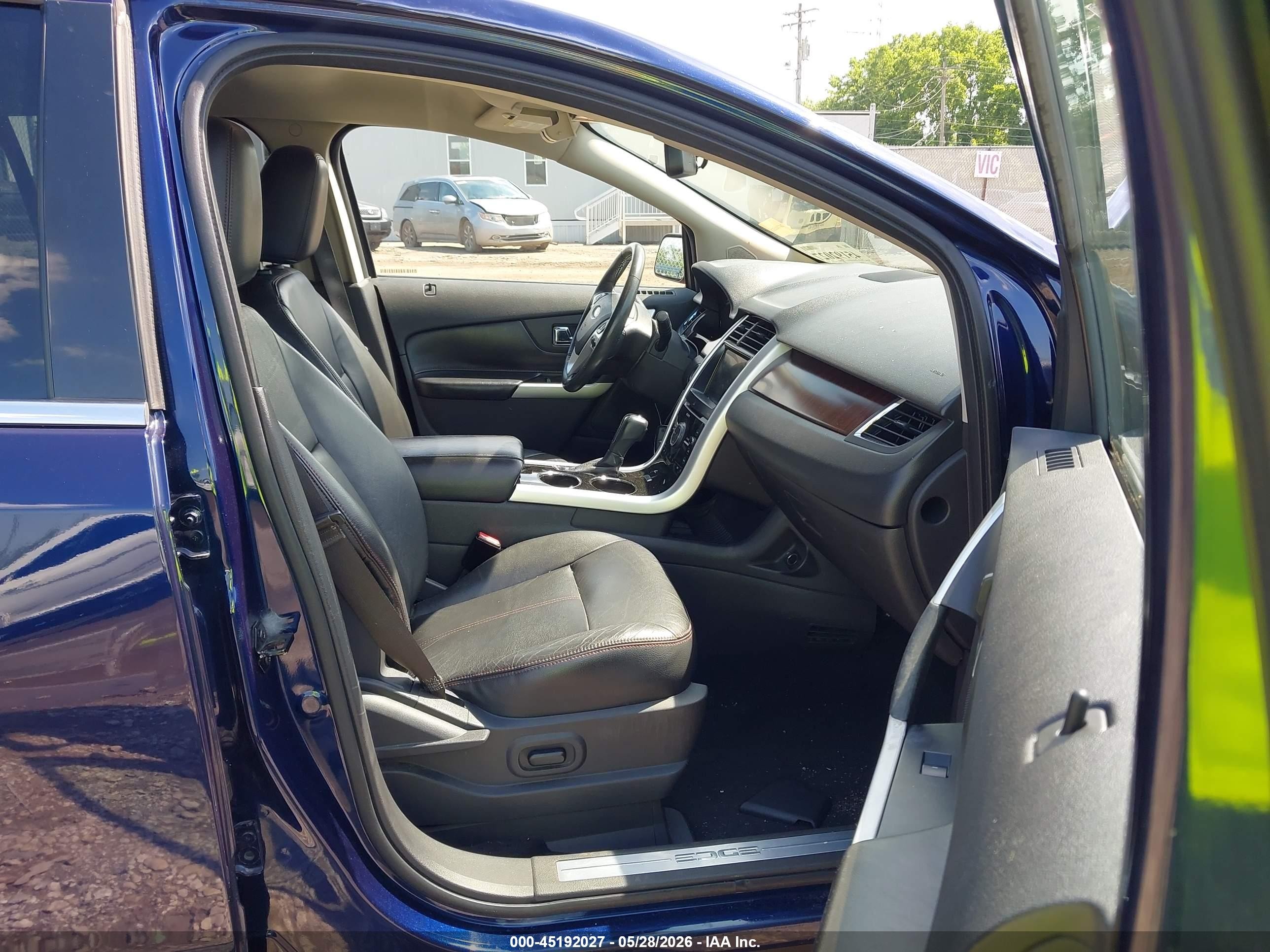 2011 Ford Edge Limited Blue vin: 2FMDK3KC0BBB13349