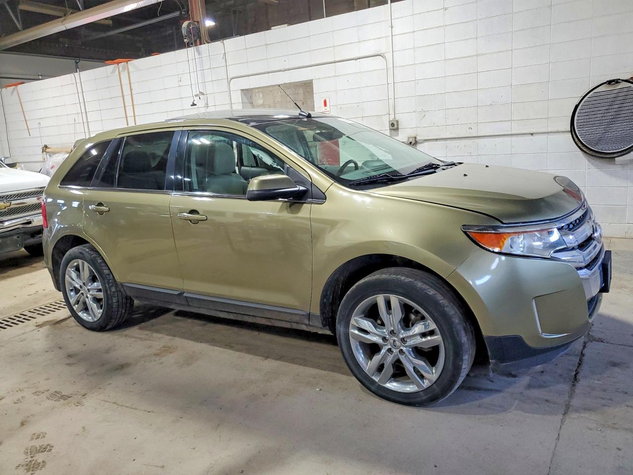 2013 Ford Edge Limited Green vin: 2FMDK3KC0DBA31981