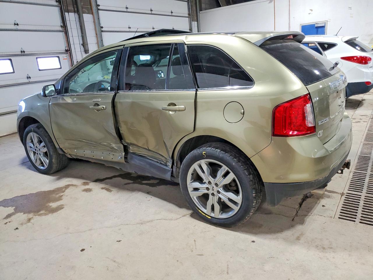 2013 Ford Edge Limited Green vin: 2FMDK3KC0DBA31981