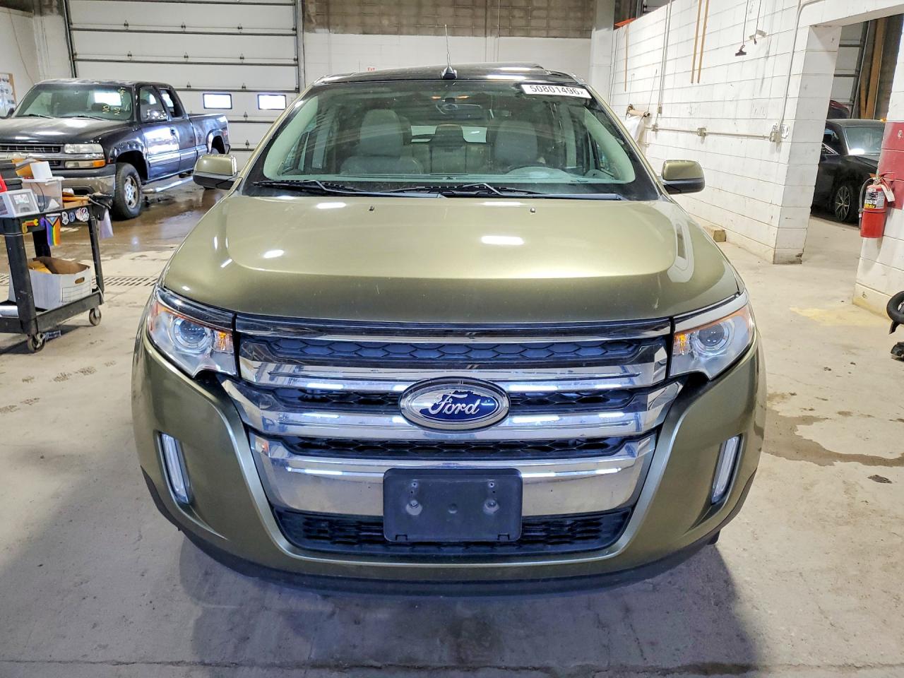 2013 Ford Edge Limited Green vin: 2FMDK3KC0DBA31981