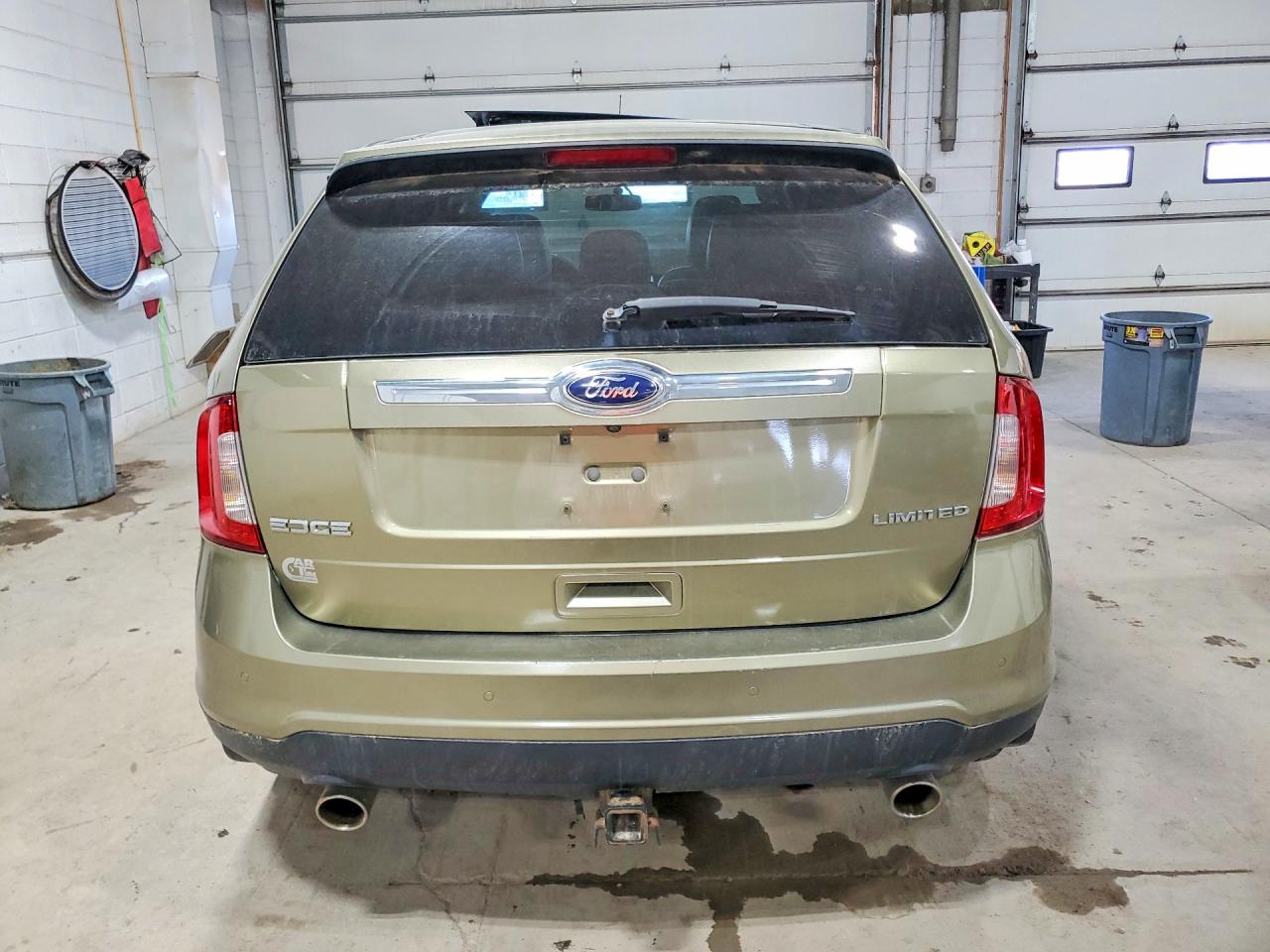 2013 Ford Edge Limited Green vin: 2FMDK3KC0DBA31981