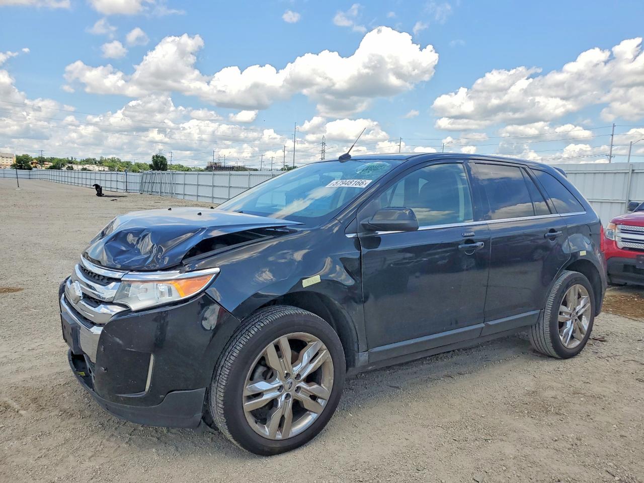 2013 Ford Edge Limited Black vin: 2FMDK3KC0DBA63328