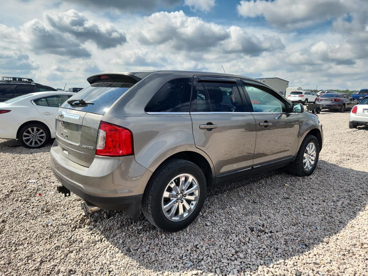 2013 Ford Edge Limited Tan vin: 2FMDK3KC0DBA79156